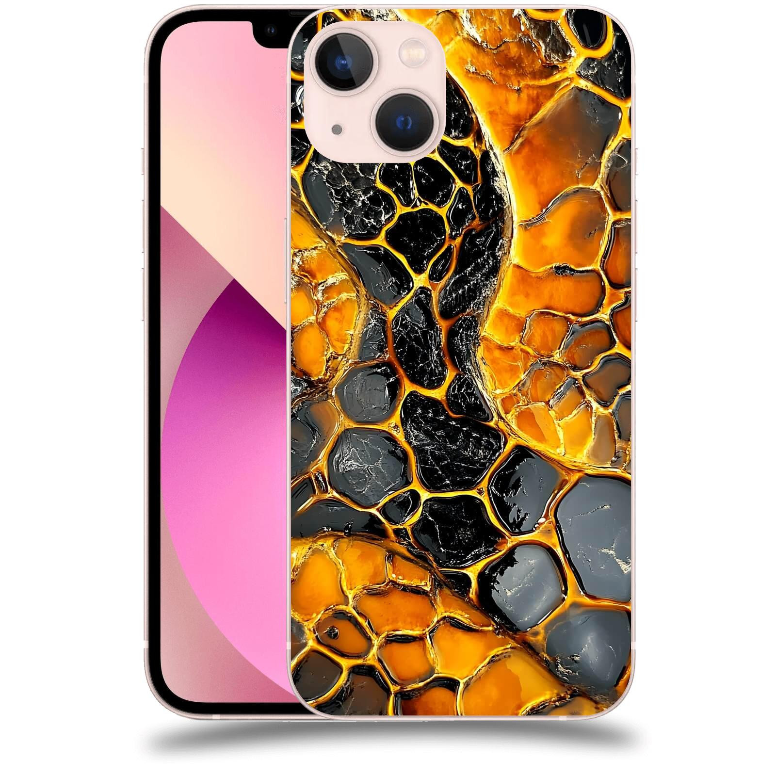 ACOVER Kryt na mobil Apple iPhone 13 - Žár a Struktura