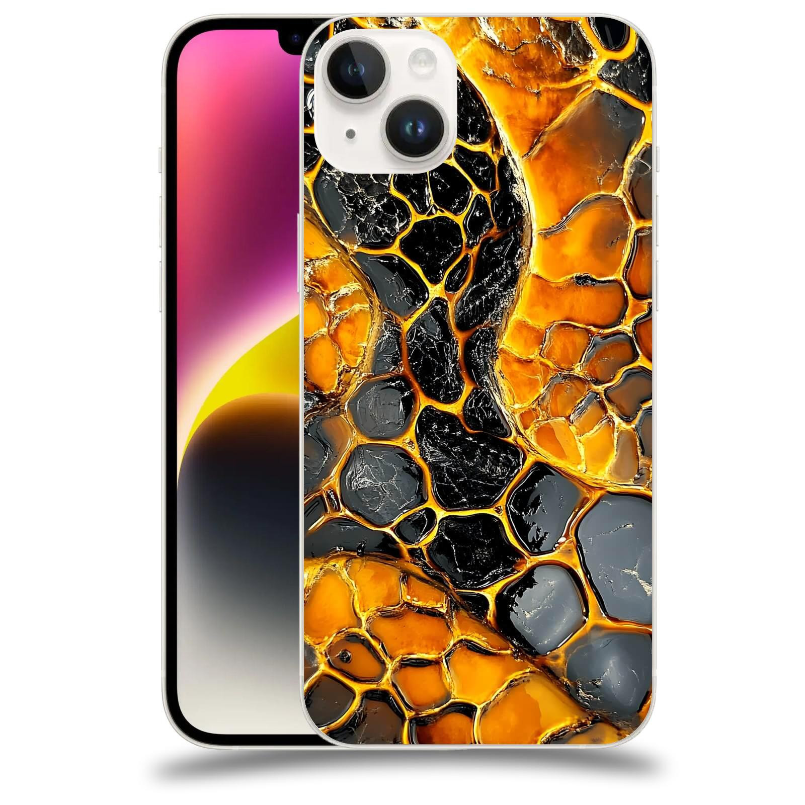 ACOVER Kryt na mobil Apple iPhone 14 Plus - Žár a Struktura