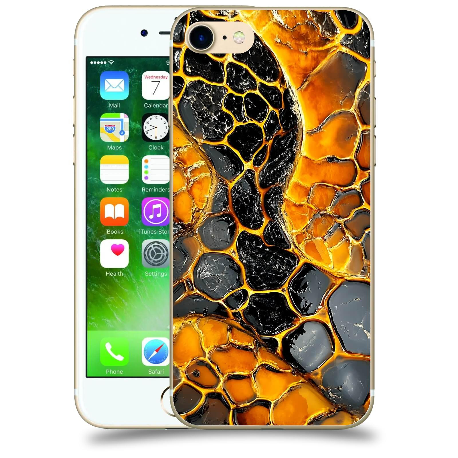 ACOVER Kryt na mobil Apple iPhone 7 - Žár a Struktura