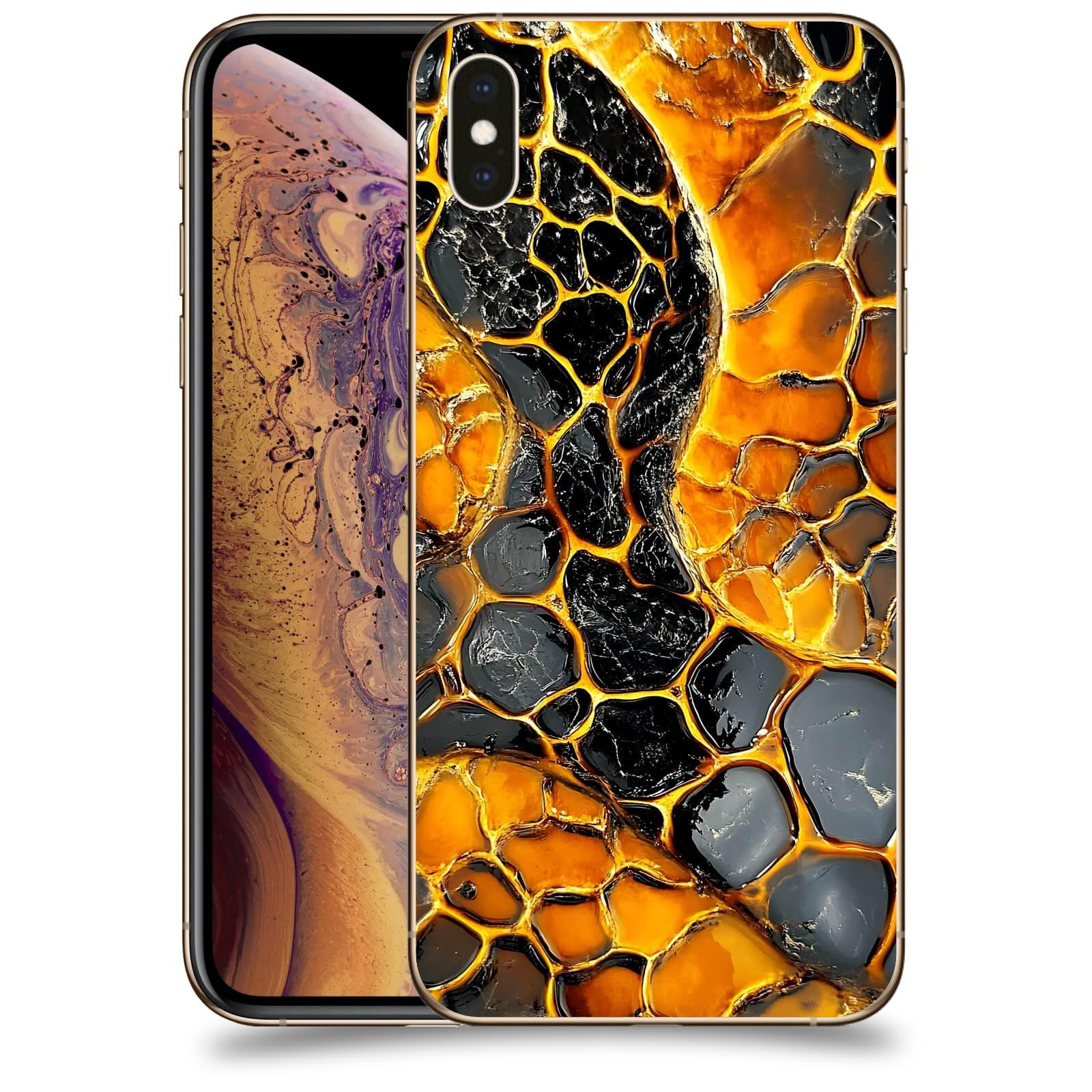 ACOVER Kryt na mobil Apple iPhone XS Max - Žár a Struktura