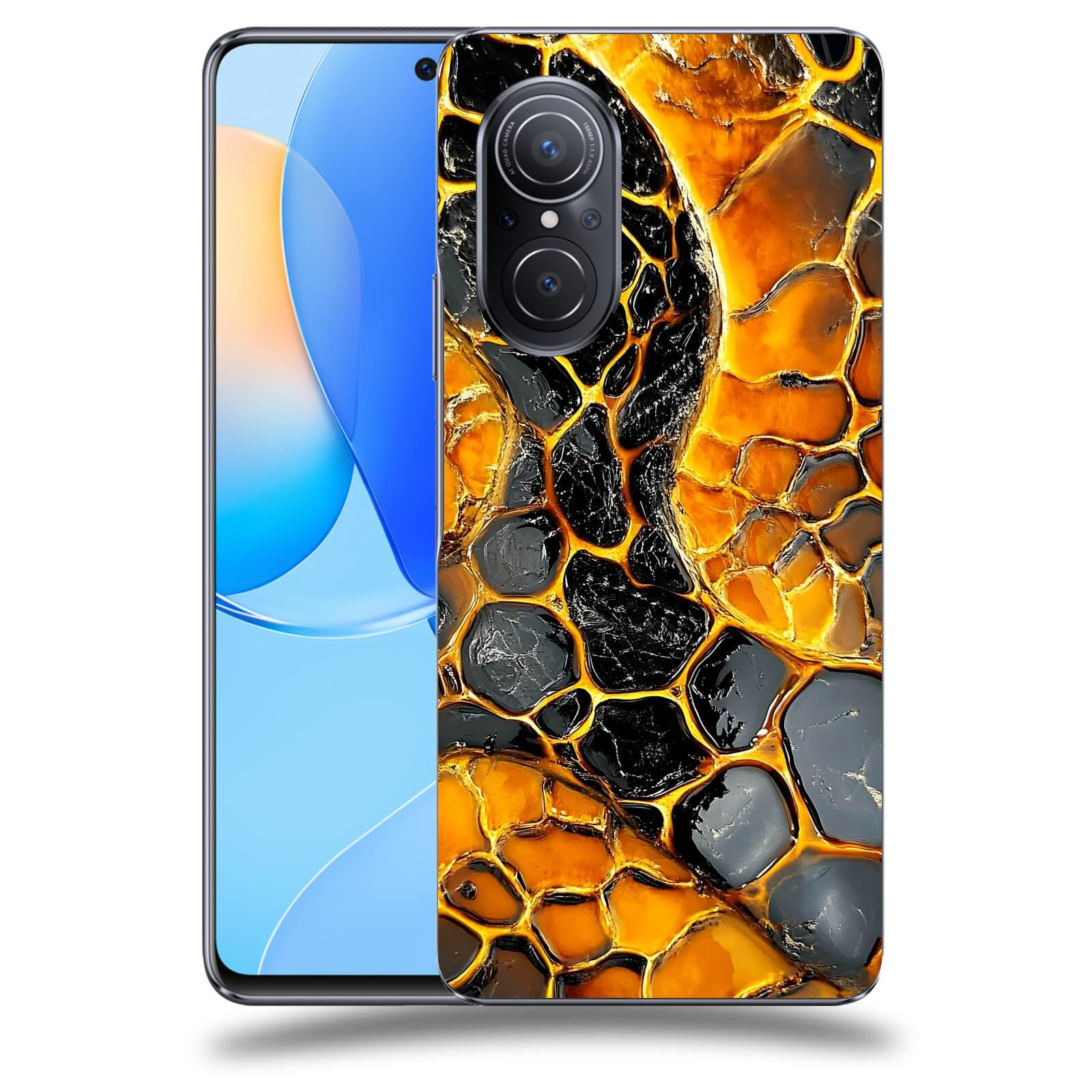 ACOVER Kryt na mobil Huawei Nova 9 SE - Žár a Struktura