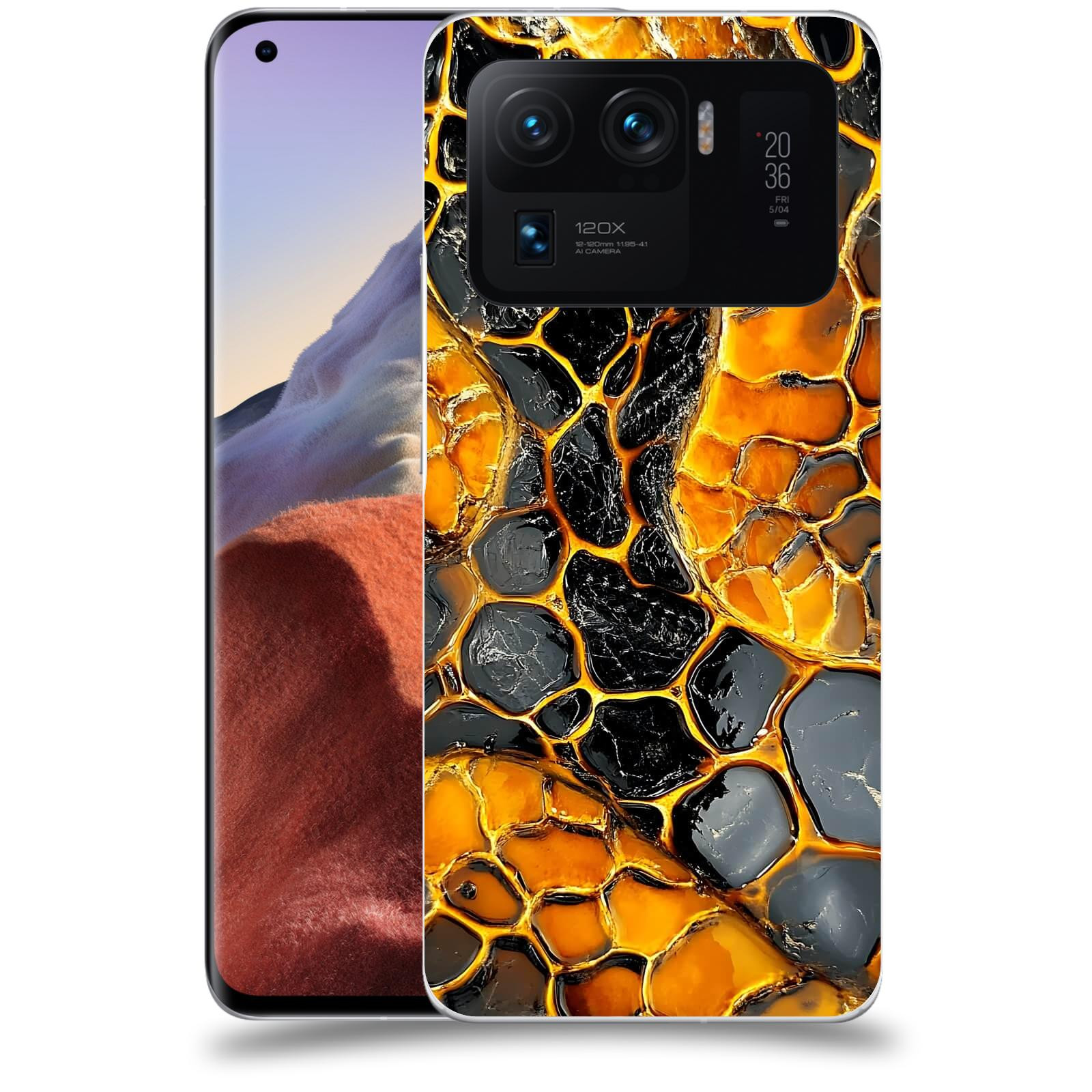 ACOVER Kryt na mobil Xiaomi Mi 11 Ultra - Žár a Struktura