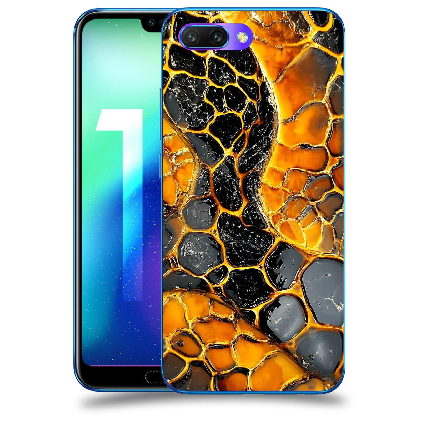 ACOVER Kryt na mobil Honor 10 - Žár a Struktura