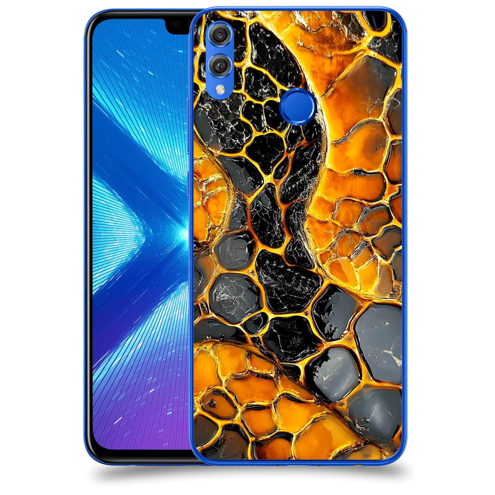 ACOVER Kryt na mobil Honor 8X - Žár a Struktura