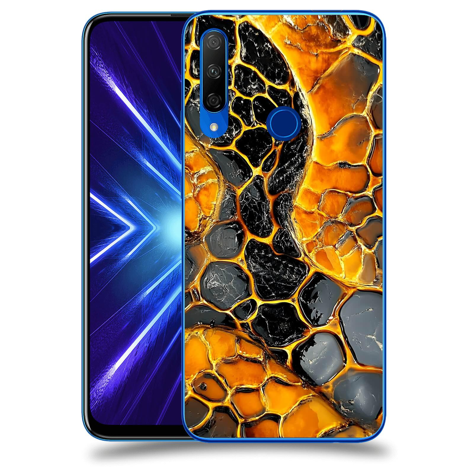 ACOVER Kryt na mobil Honor 9X - Žár a Struktura