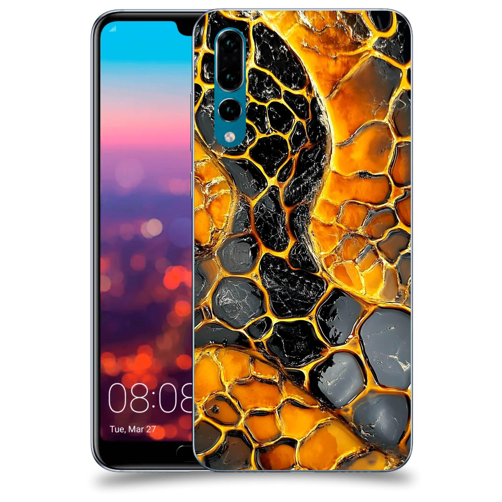 ACOVER Kryt na mobil Huawei P20 Pro - Žár a Struktura