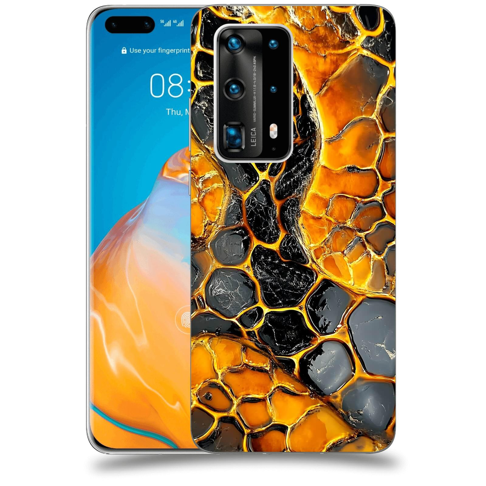 ACOVER Kryt na mobil Huawei P40 Pro - Žár a Struktura