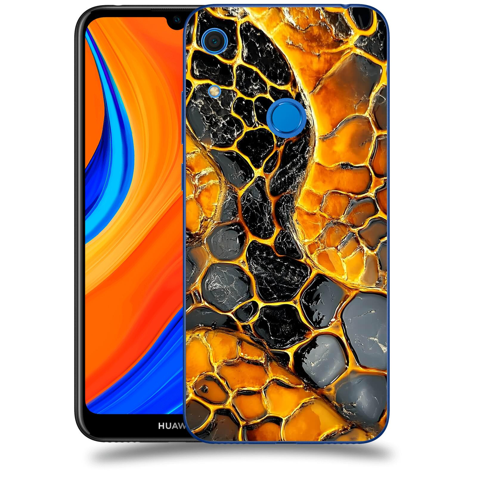 ACOVER Kryt na mobil Huawei Y6S - Žár a Struktura