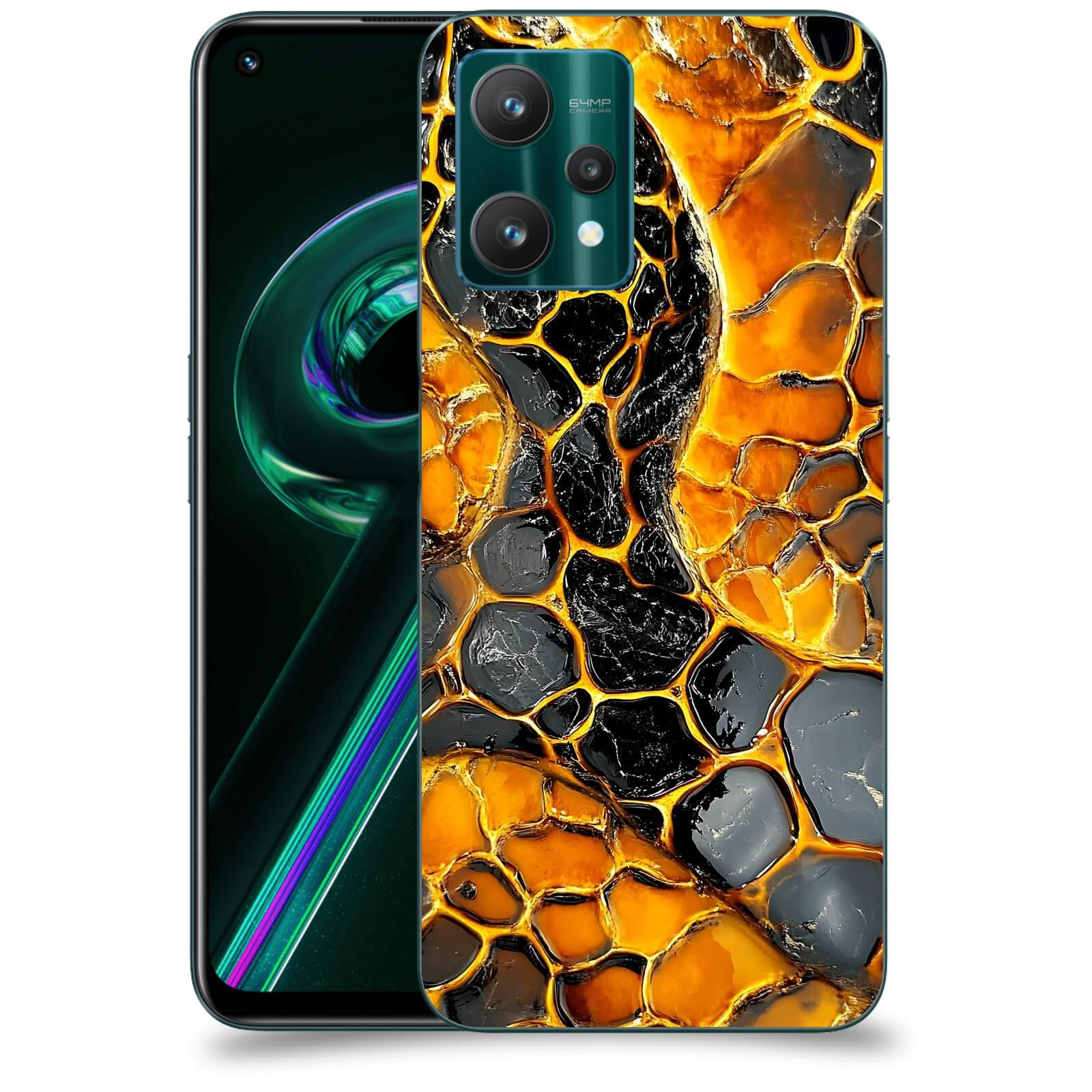 ACOVER Kryt na mobil Realme 9 Pro 5G - Žár a Struktura