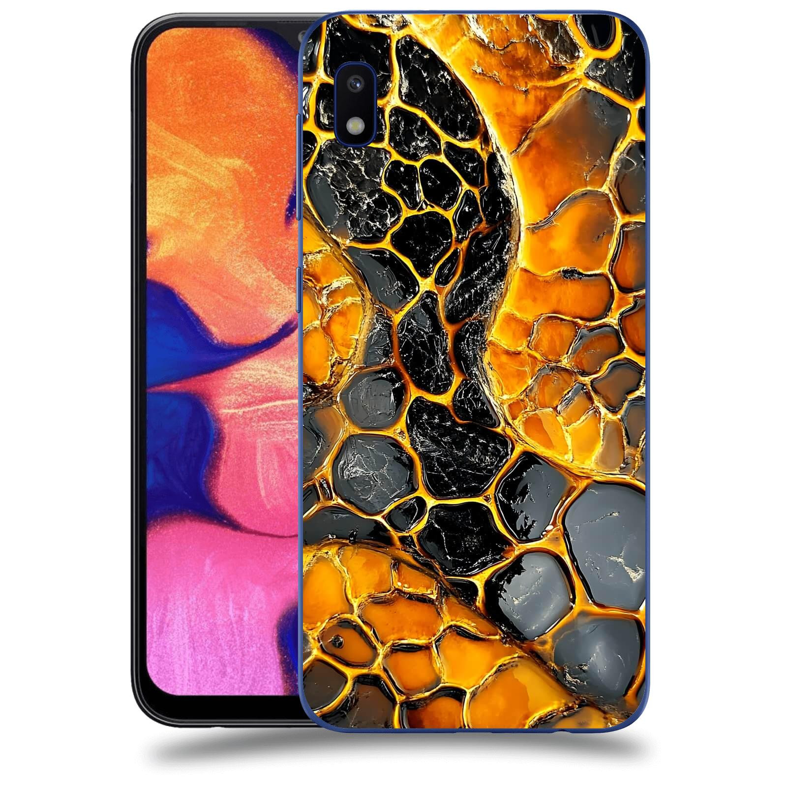 ACOVER Kryt na mobil Samsung Galaxy A10 A105F - Žár a Struktura