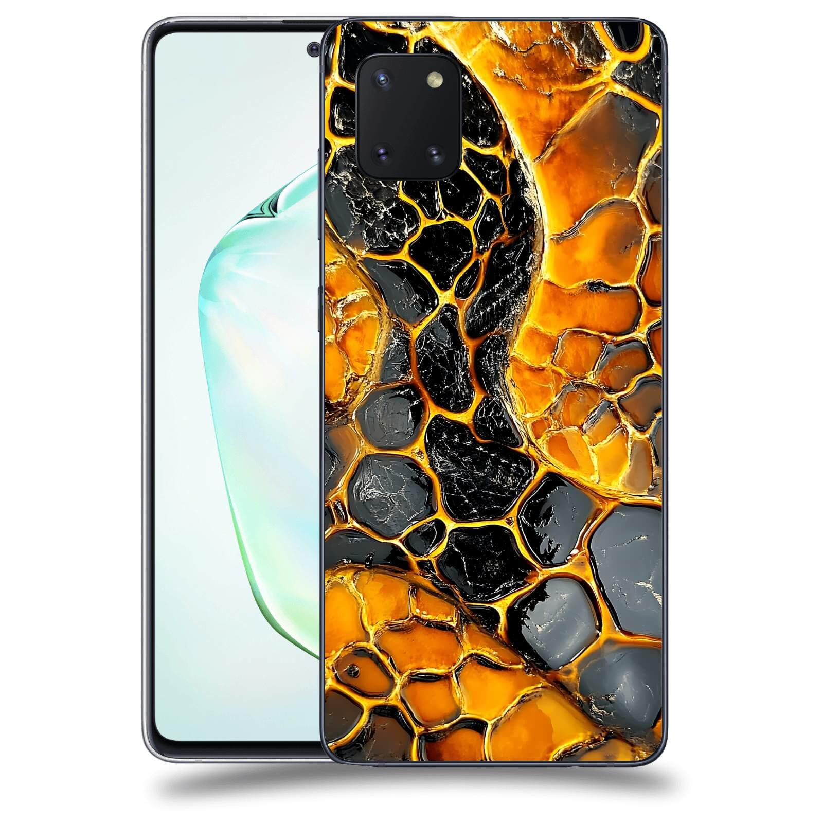 ACOVER Kryt na mobil Samsung Galaxy Note 10 Lite N770F - Žár a Struktura