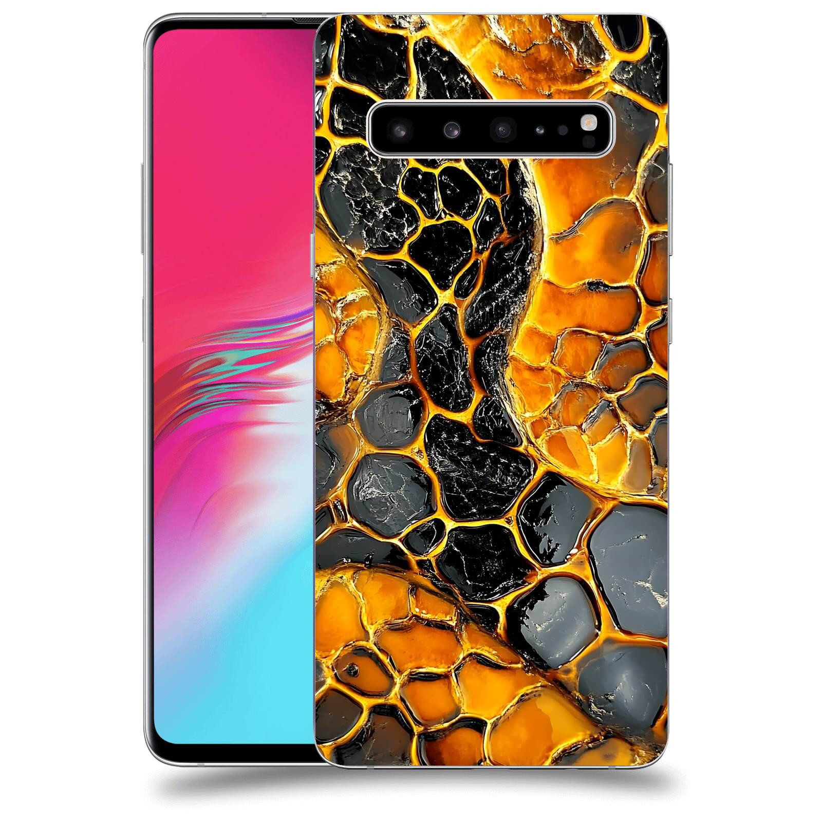 ACOVER Kryt na mobil Samsung Galaxy S10 G973 - Žár a Struktura