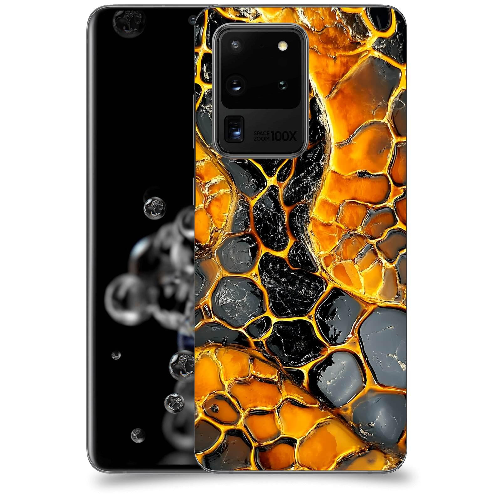 ACOVER Kryt na mobil Samsung Galaxy S20 Ultra 5G G988F - Žár a Struktura
