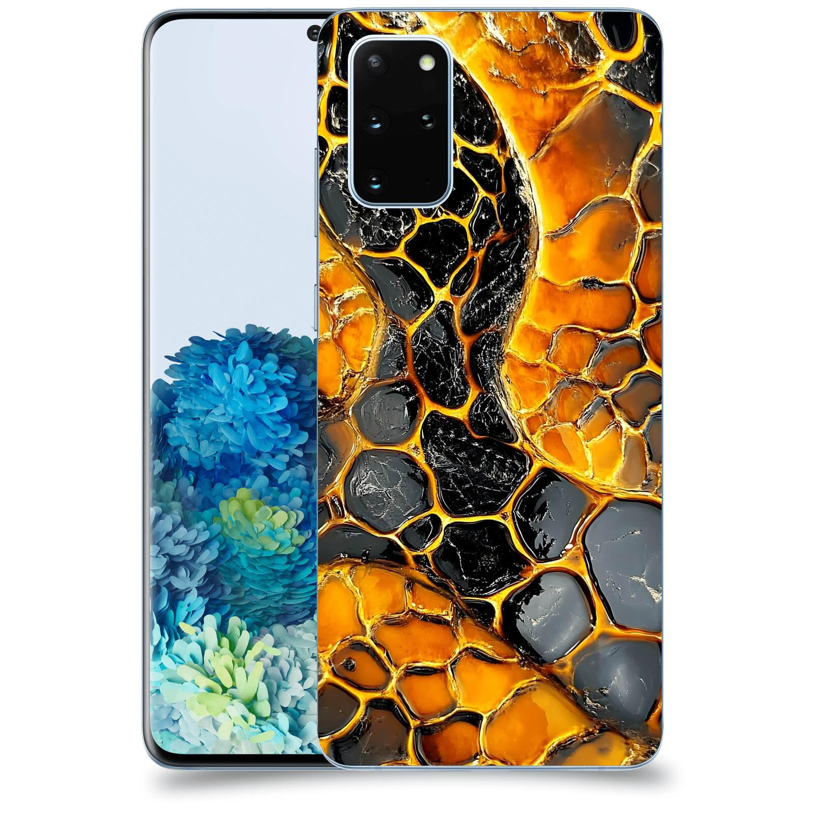 ACOVER Kryt na mobil Samsung Galaxy S20+ G985F - Žár a Struktura