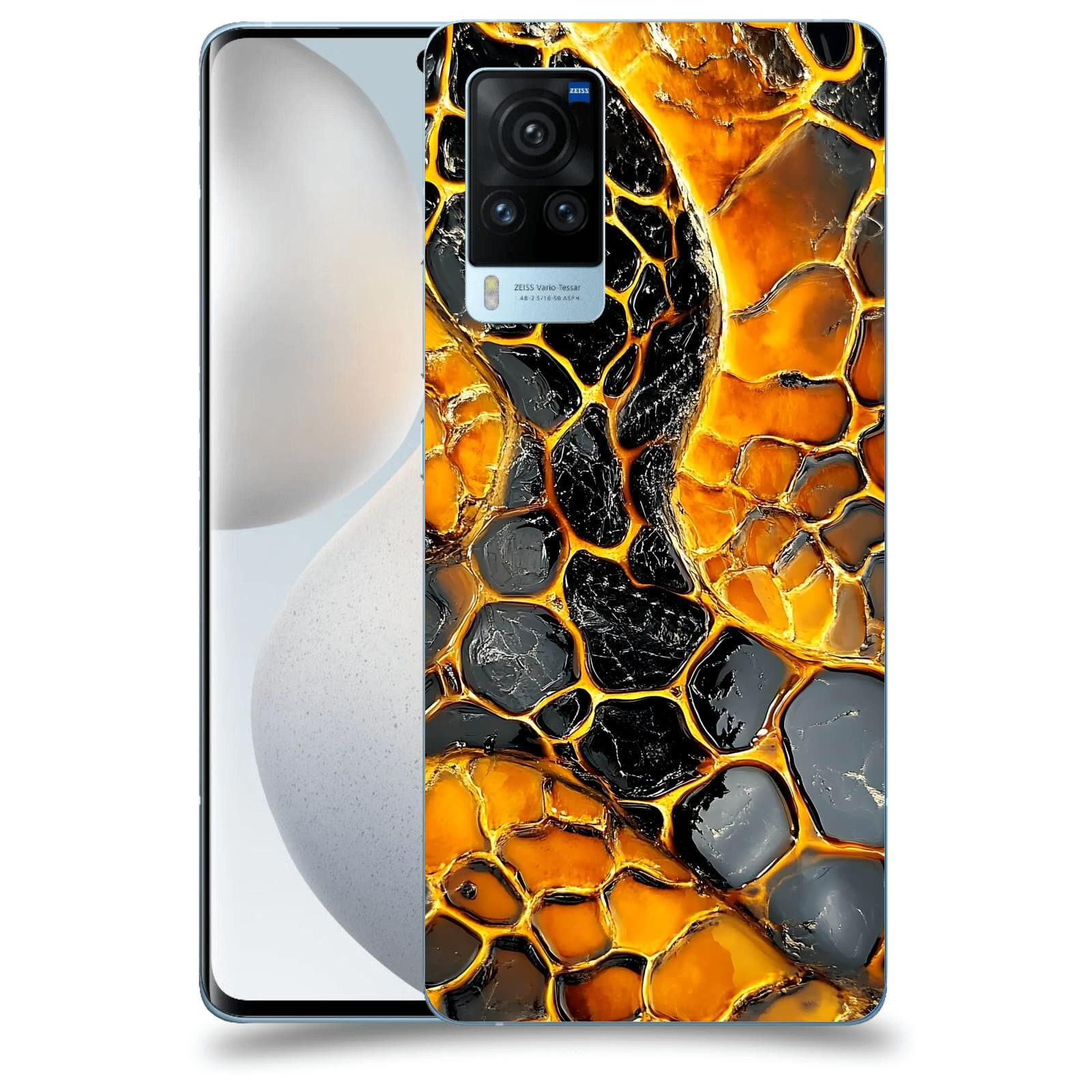 ACOVER Kryt na mobil Vivo X60 Pro 5G - Žár a Struktura