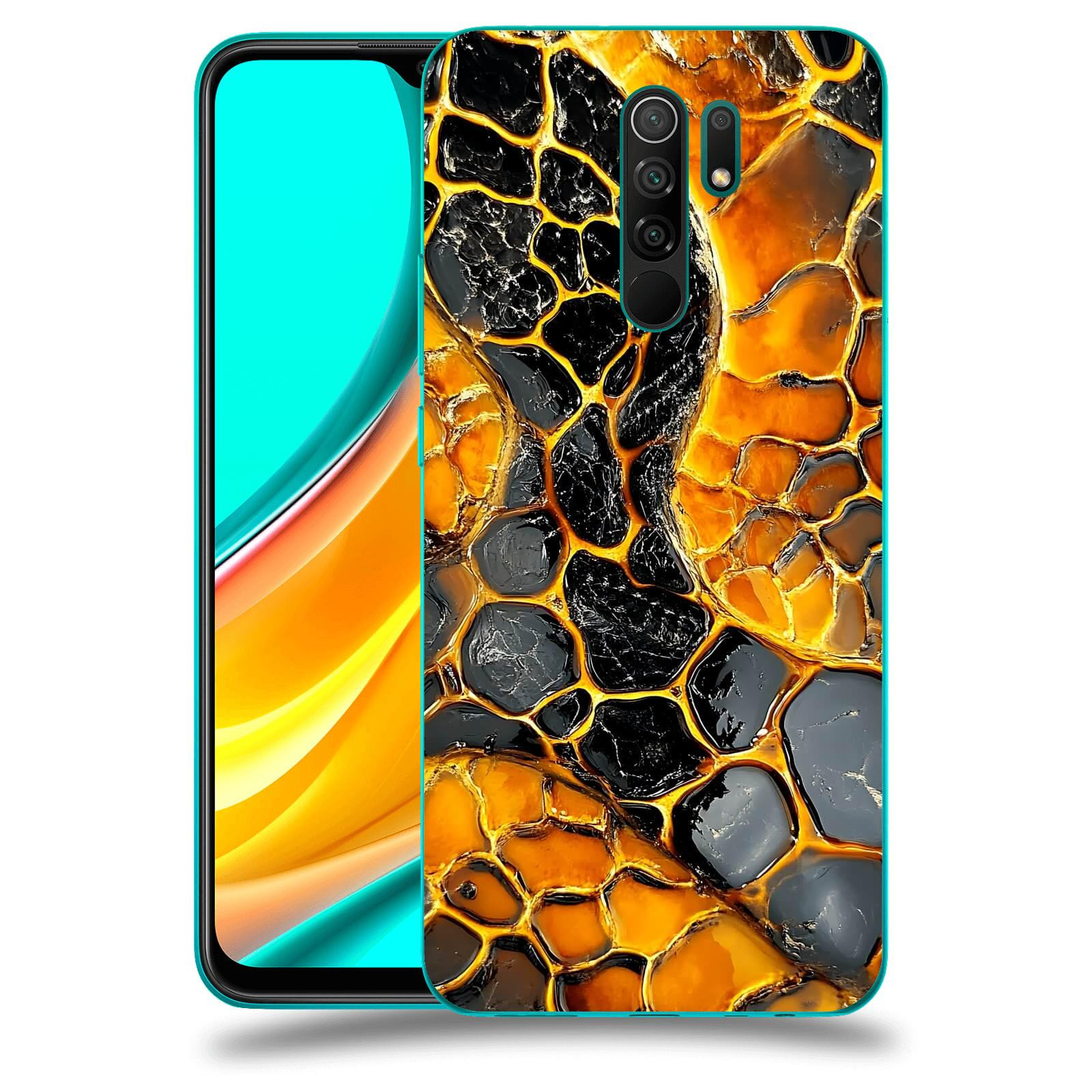 ACOVER Kryt na mobil Xiaomi Mi 9 - Žár a Struktura