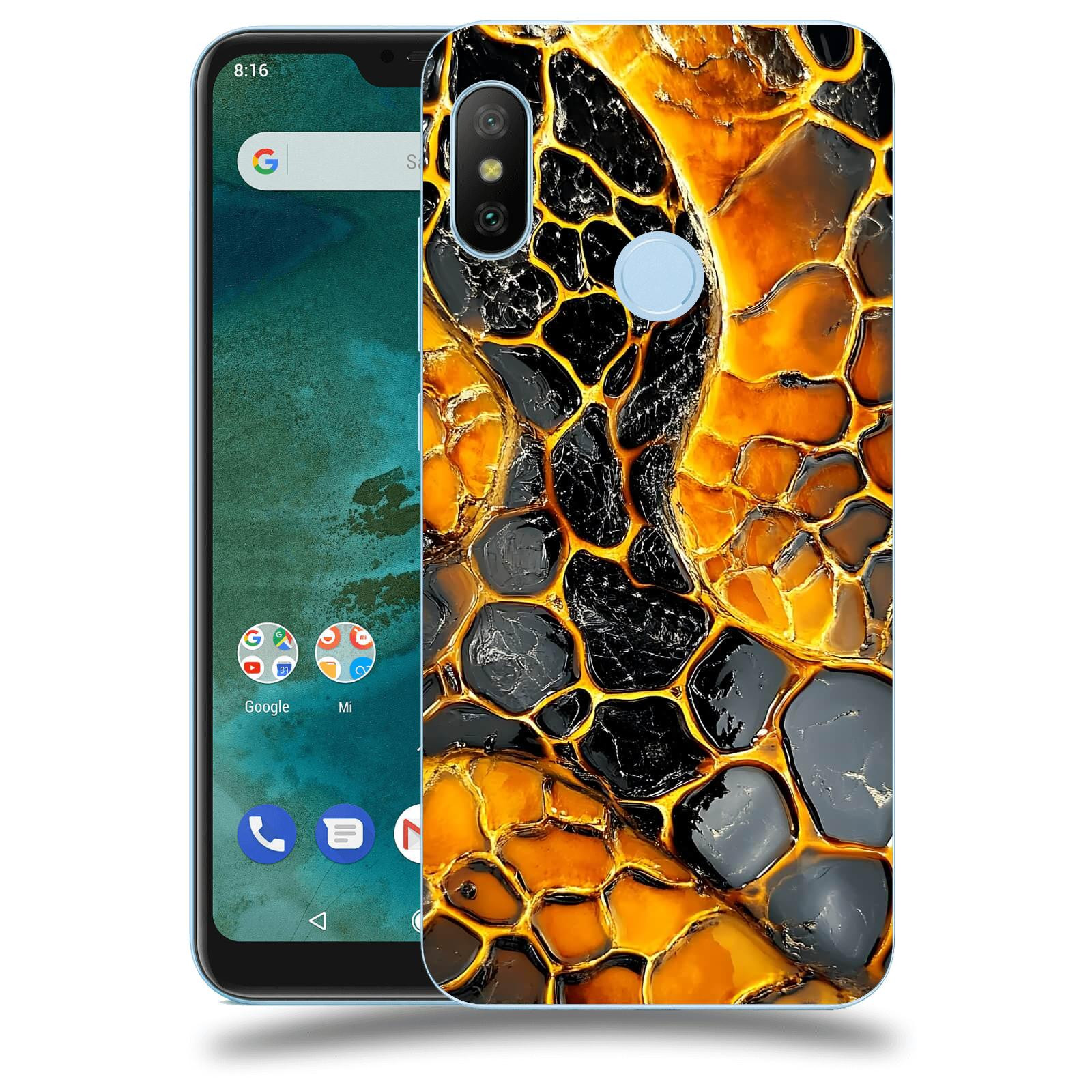 ACOVER Kryt na mobil Xiaomi Mi A2 Lite - Žár a Struktura