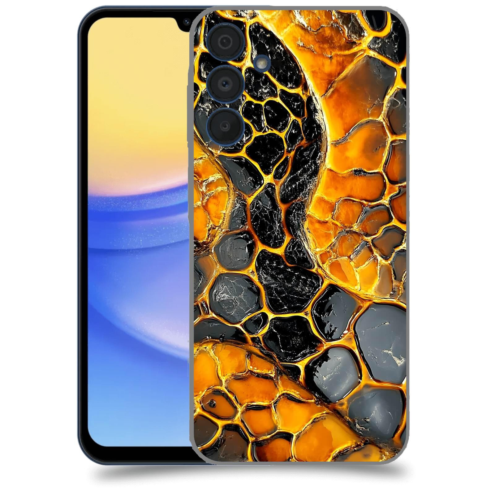 ACOVER Kryt na mobil Samsung Galaxy A15 5G - Žár a Struktura