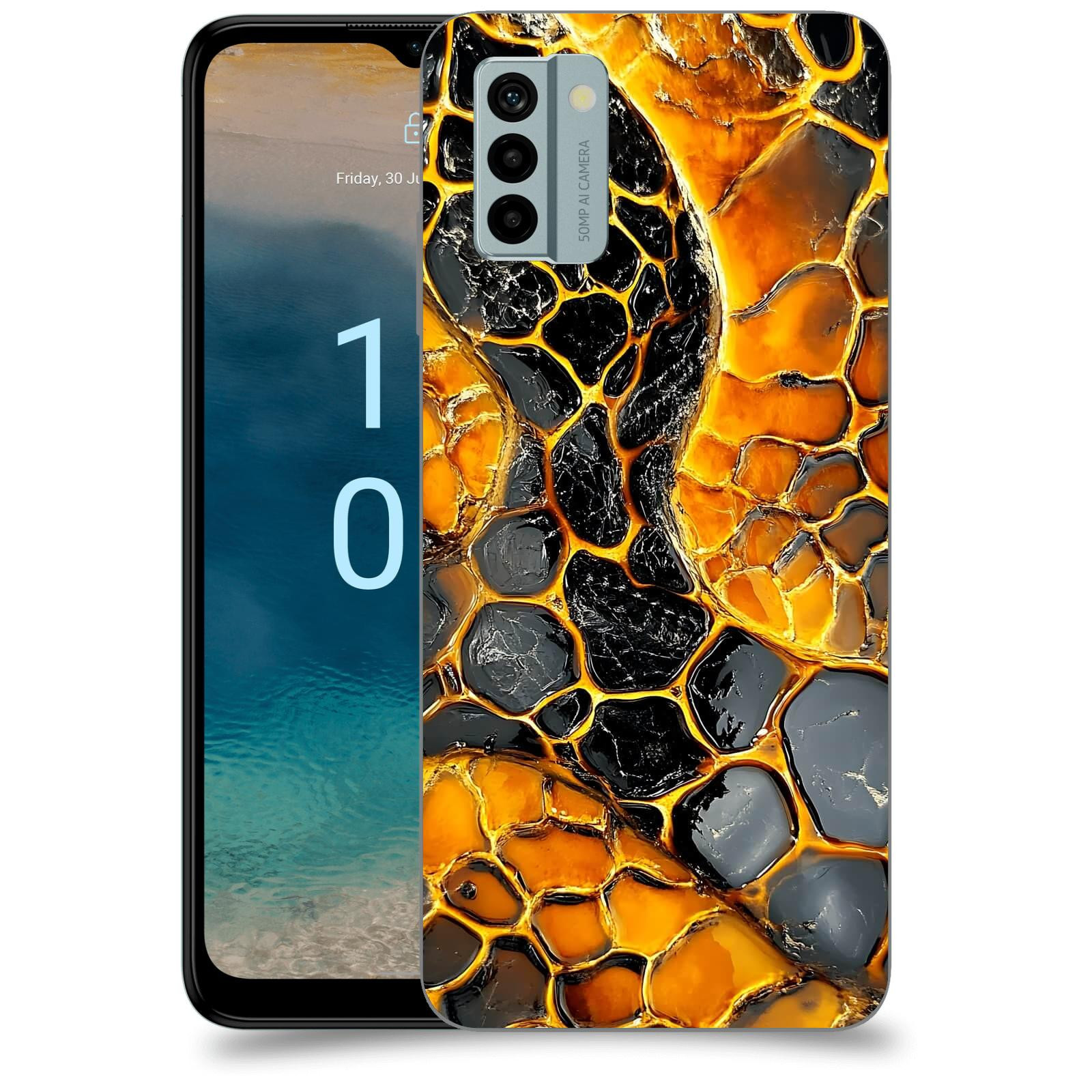ACOVER Kryt na mobil Nokia G22 - Žár a Struktura