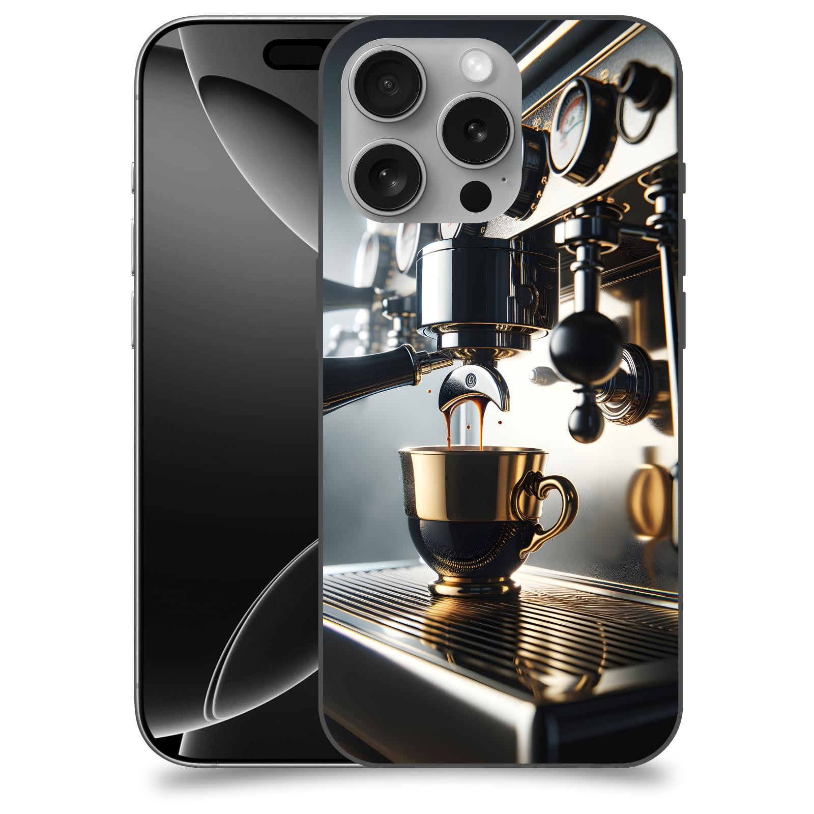 ACOVER kryt na mobil Apple iPhone 16 - Coffee maker