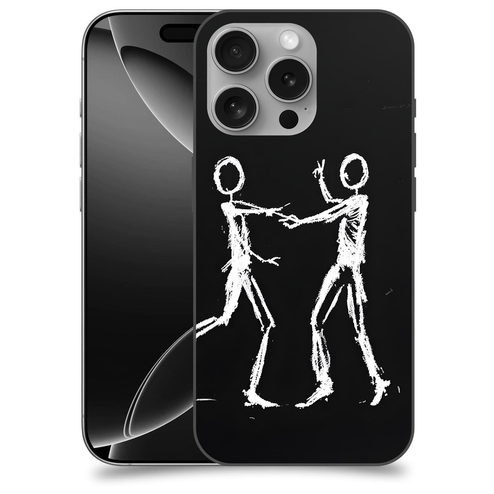 ACOVER kryt na mobil Apple iPhone 16 - Siluety