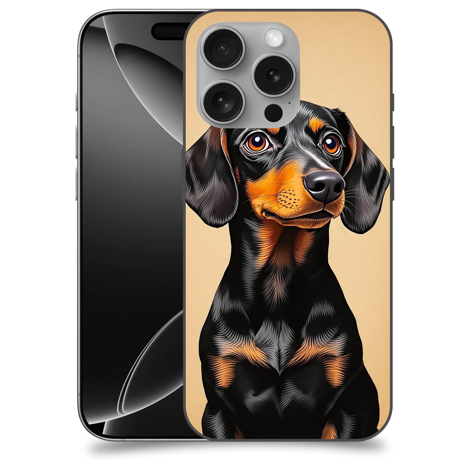 ACOVER kryt na mobil Apple iPhone 16 - Dachshund I