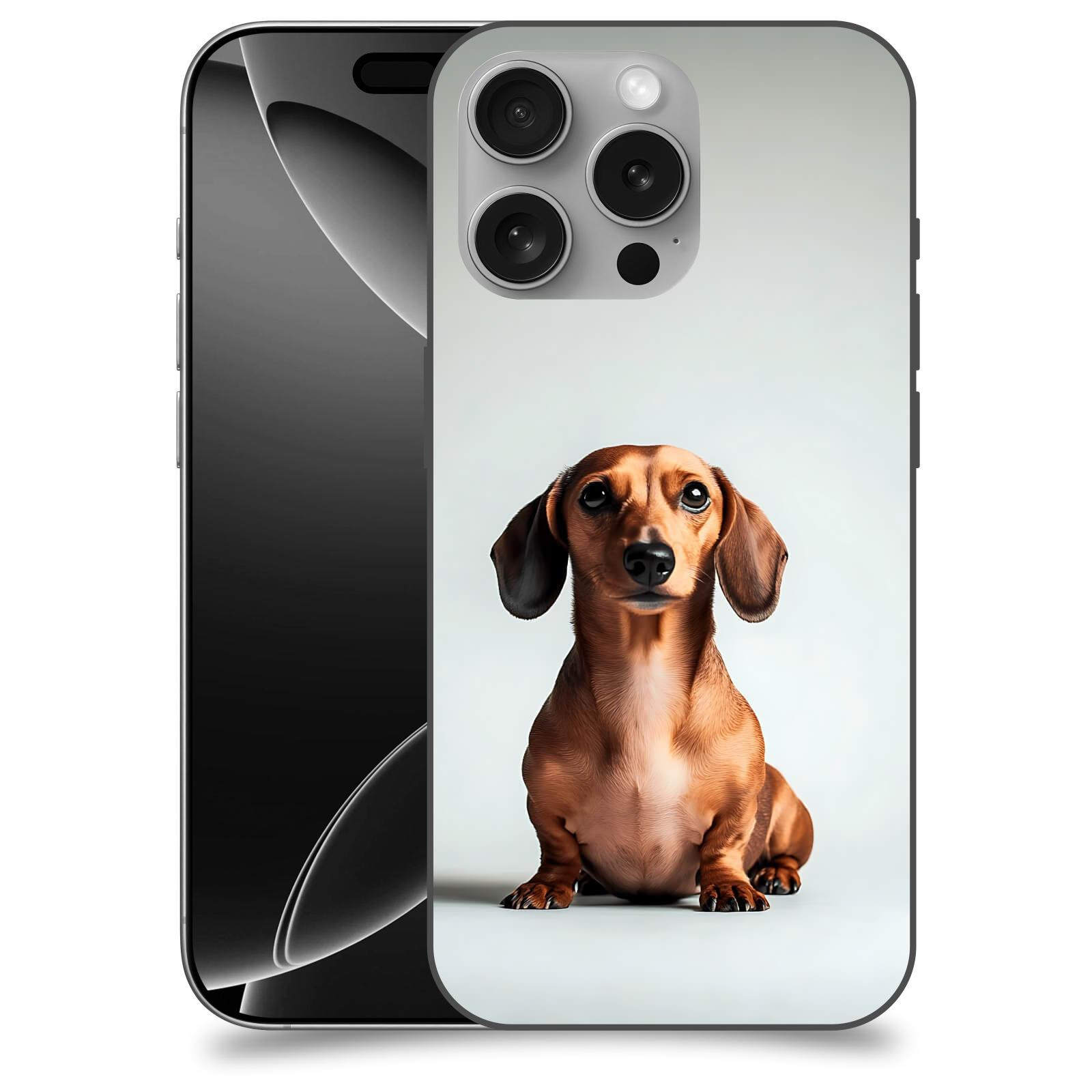 ACOVER kryt na mobil Apple iPhone 16 - Dachshund III
