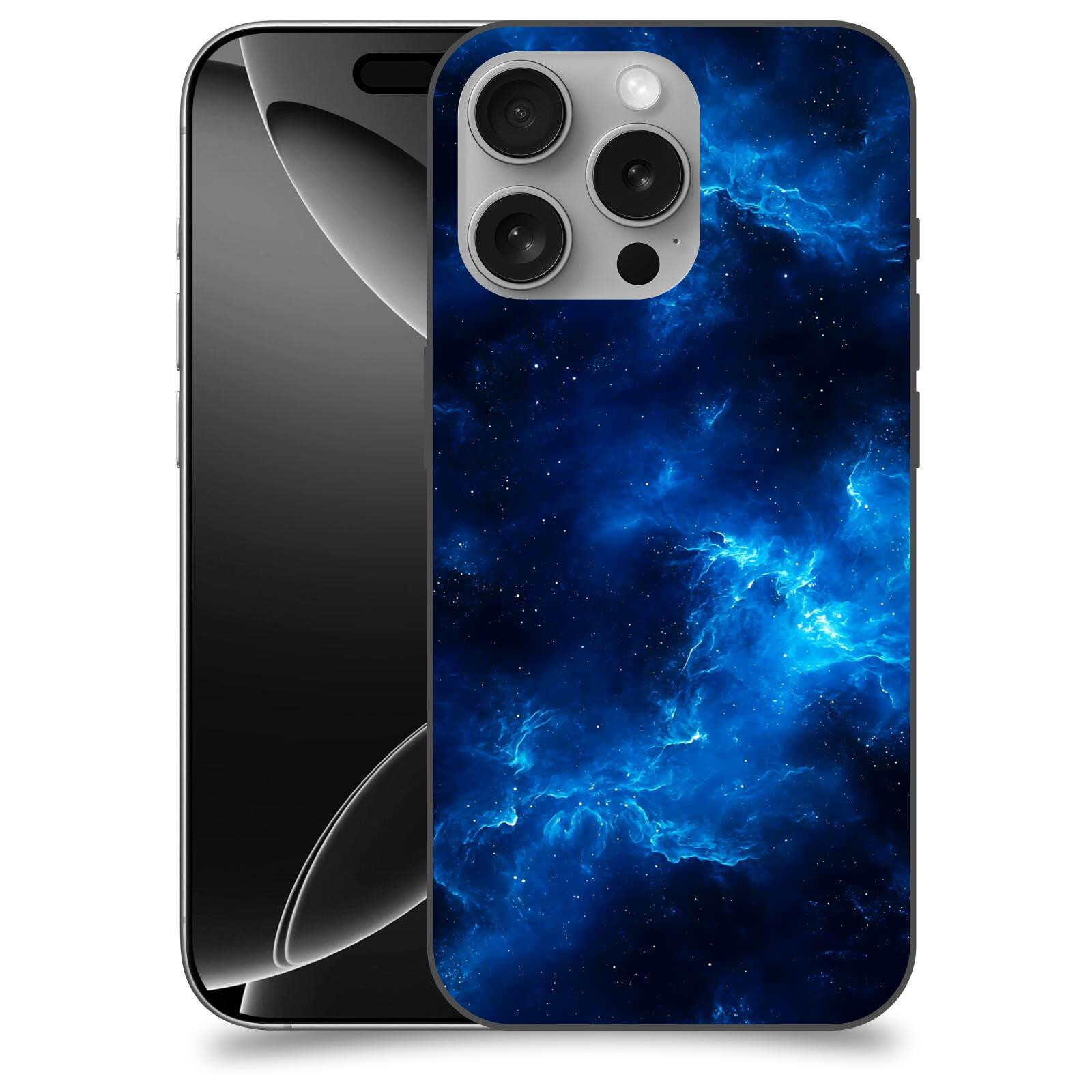 ACOVER kryt na mobil Apple iPhone 16 - Elektrická mlhovina