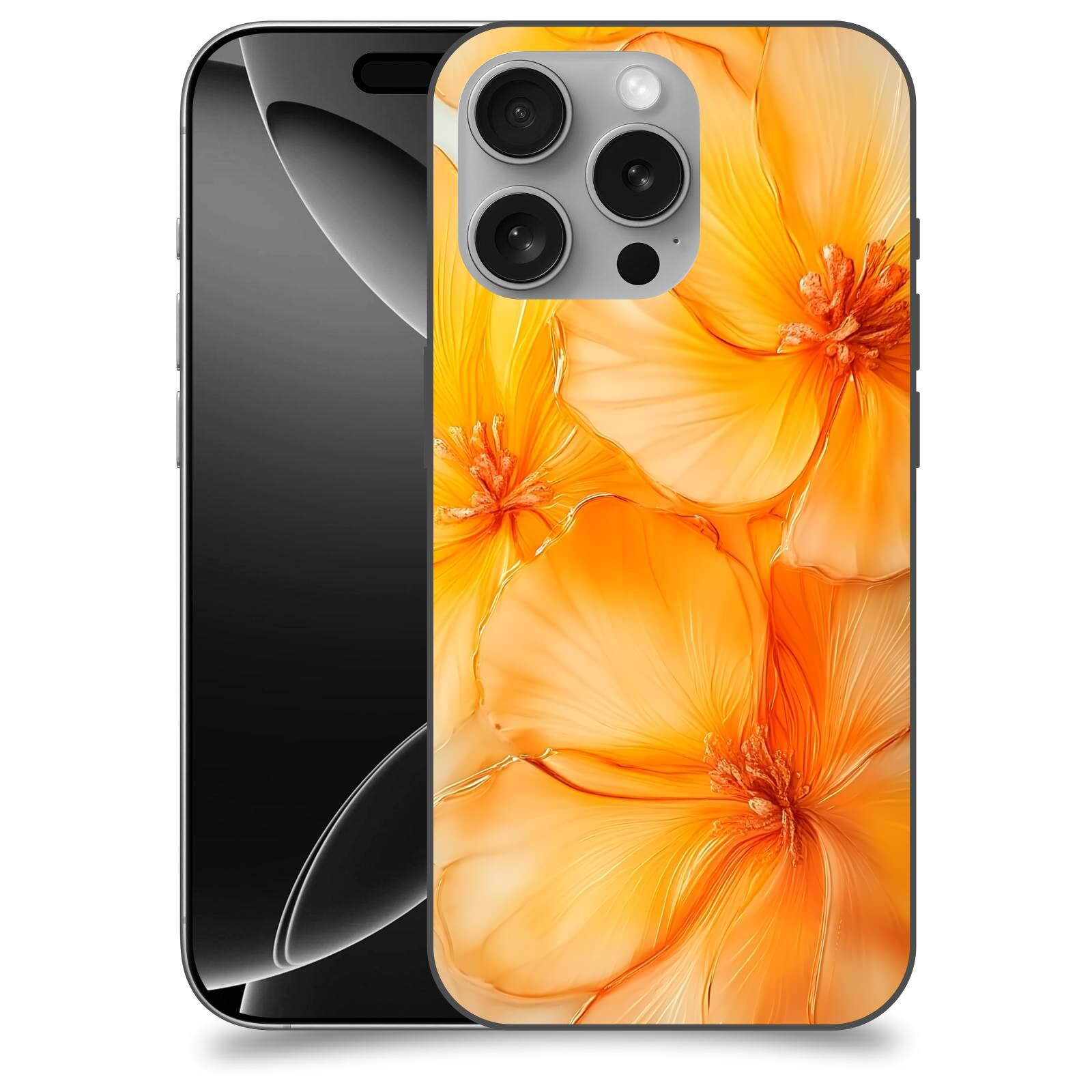 ACOVER kryt na mobil Apple iPhone 16 - Jantarová něžnost