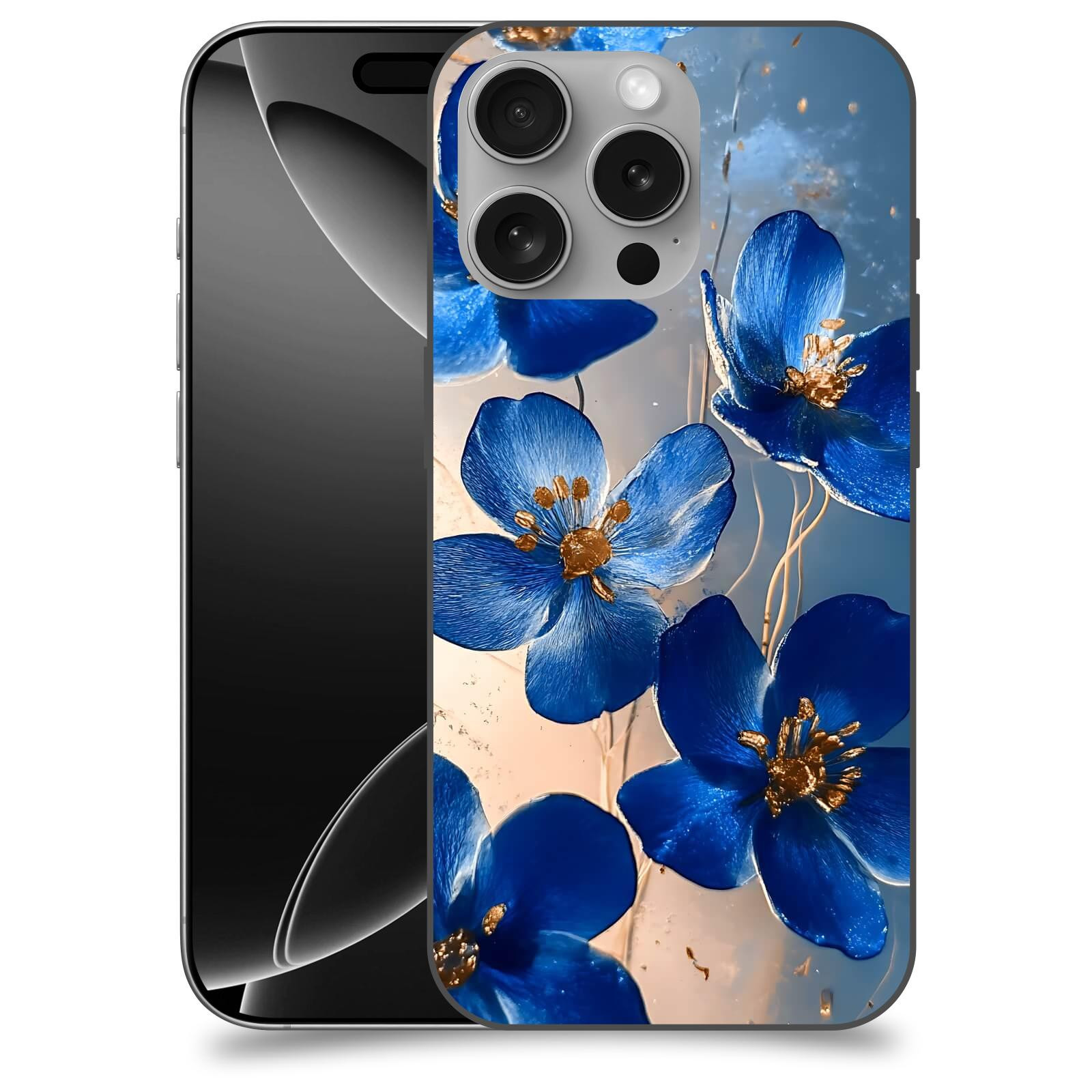 ACOVER kryt na mobil Apple iPhone 16 - Zlatá elegance