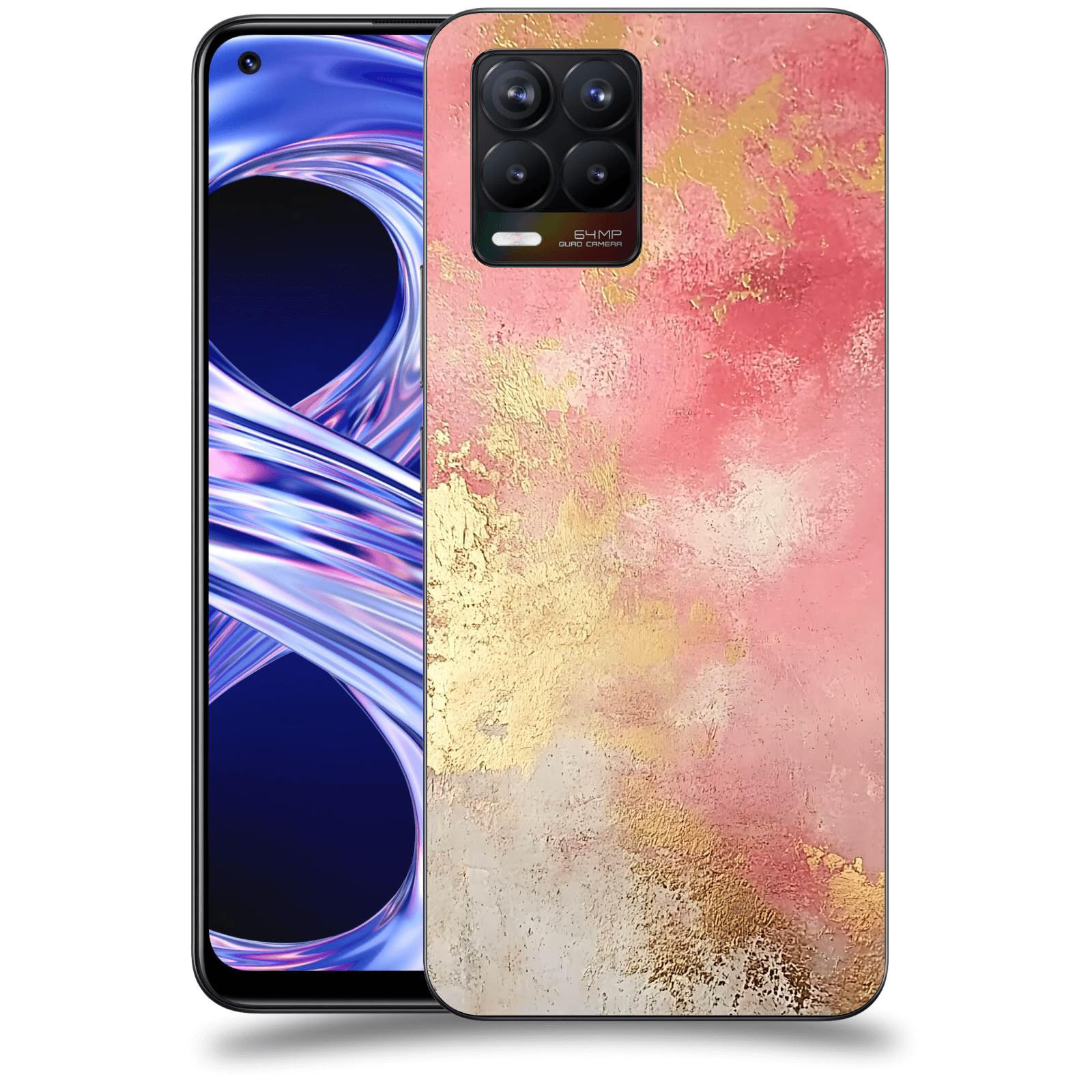 ACOVER Kryt na mobil Realme 8 - Elegantní vášeň