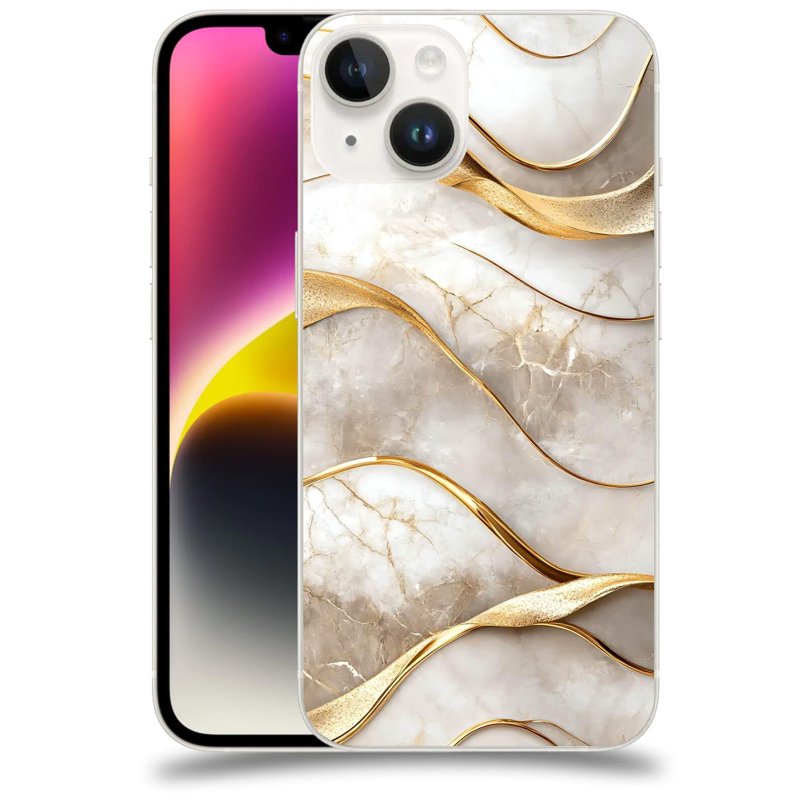 ACOVER Kryt na mobil Apple iPhone 14 - Elegantní plynutí