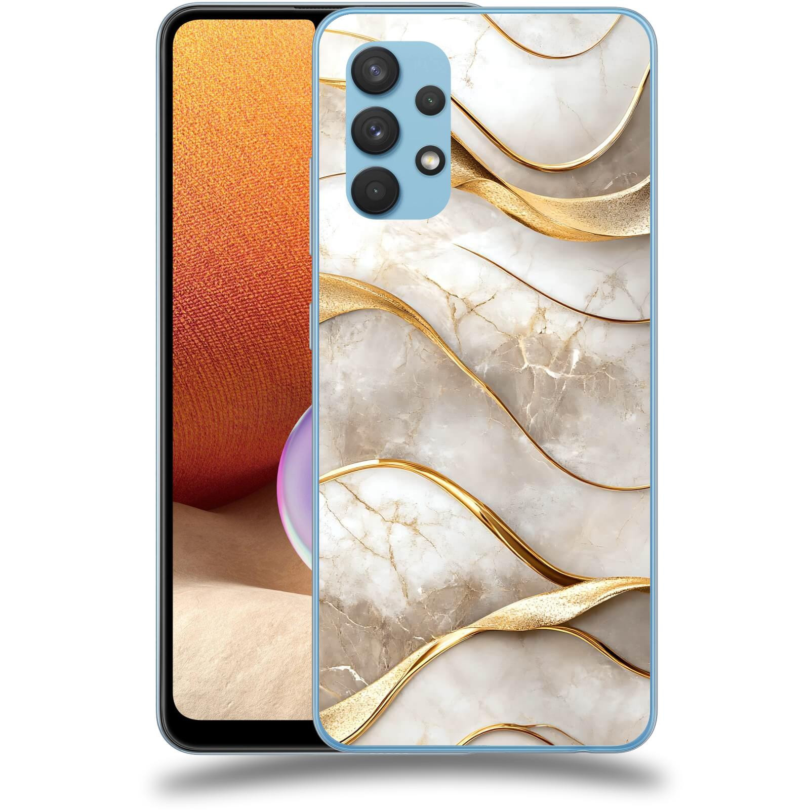 ACOVER Kryt na mobil Samsung Galaxy A32 4G SM-A325F - Elegantní plynutí