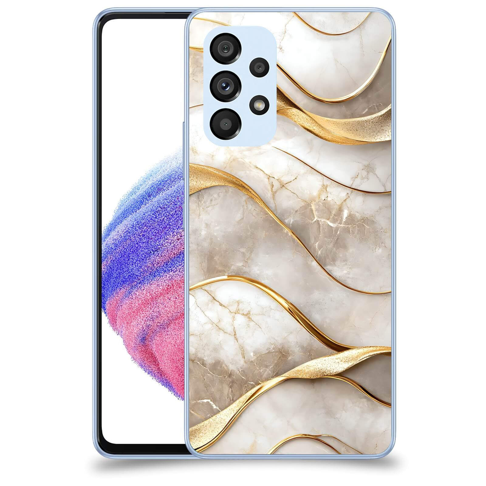 ACOVER Kryt na mobil Samsung Galaxy A32 5G A326B - Elegantní plynutí