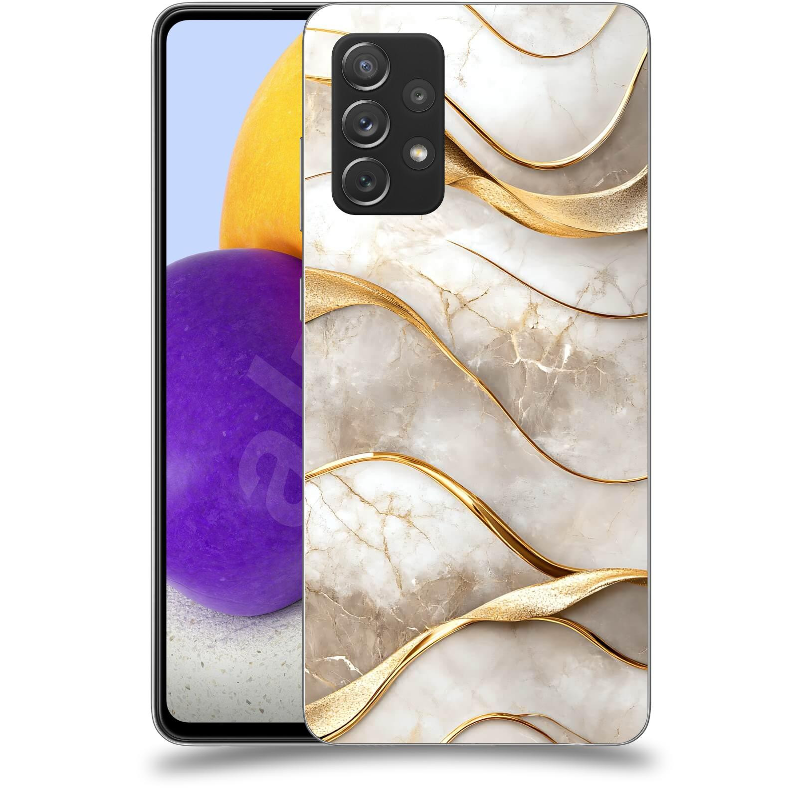 ACOVER Kryt na mobil Samsung Galaxy A72 A725F - Elegantní plynutí