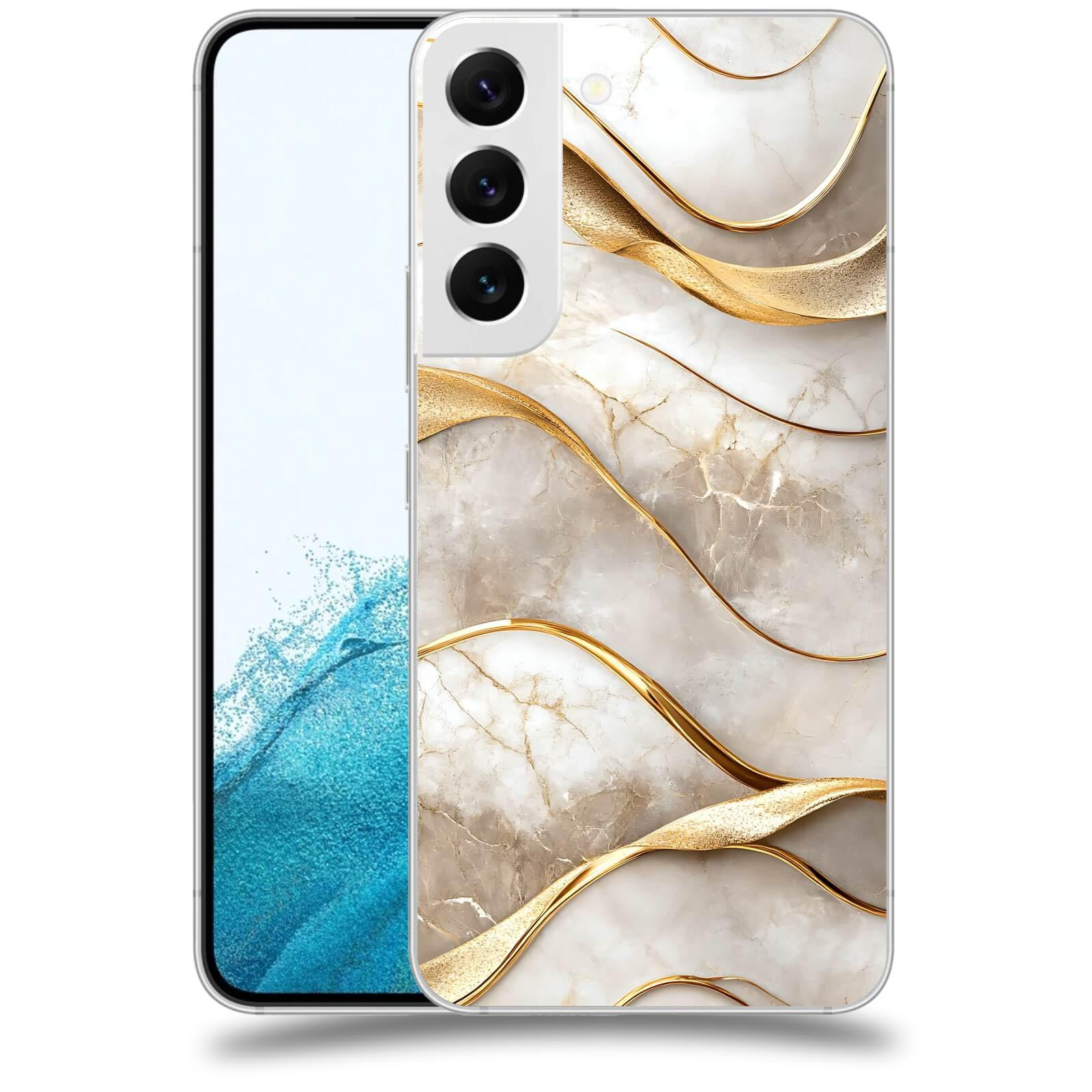 ACOVER Kryt na mobil Samsung Galaxy S22 5G - Elegantní plynutí