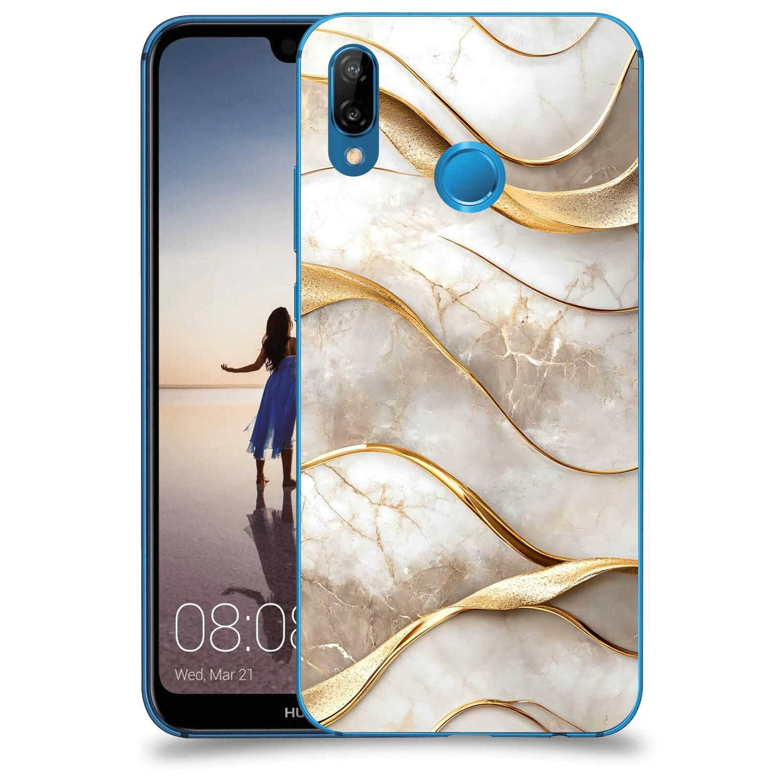 ACOVER Kryt na mobil Huawei P20 Lite - Elegantní plynutí
