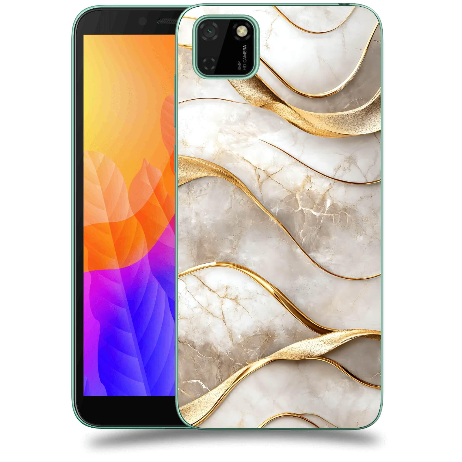 ACOVER Kryt na mobil Huawei Y5P - Elegantní plynutí