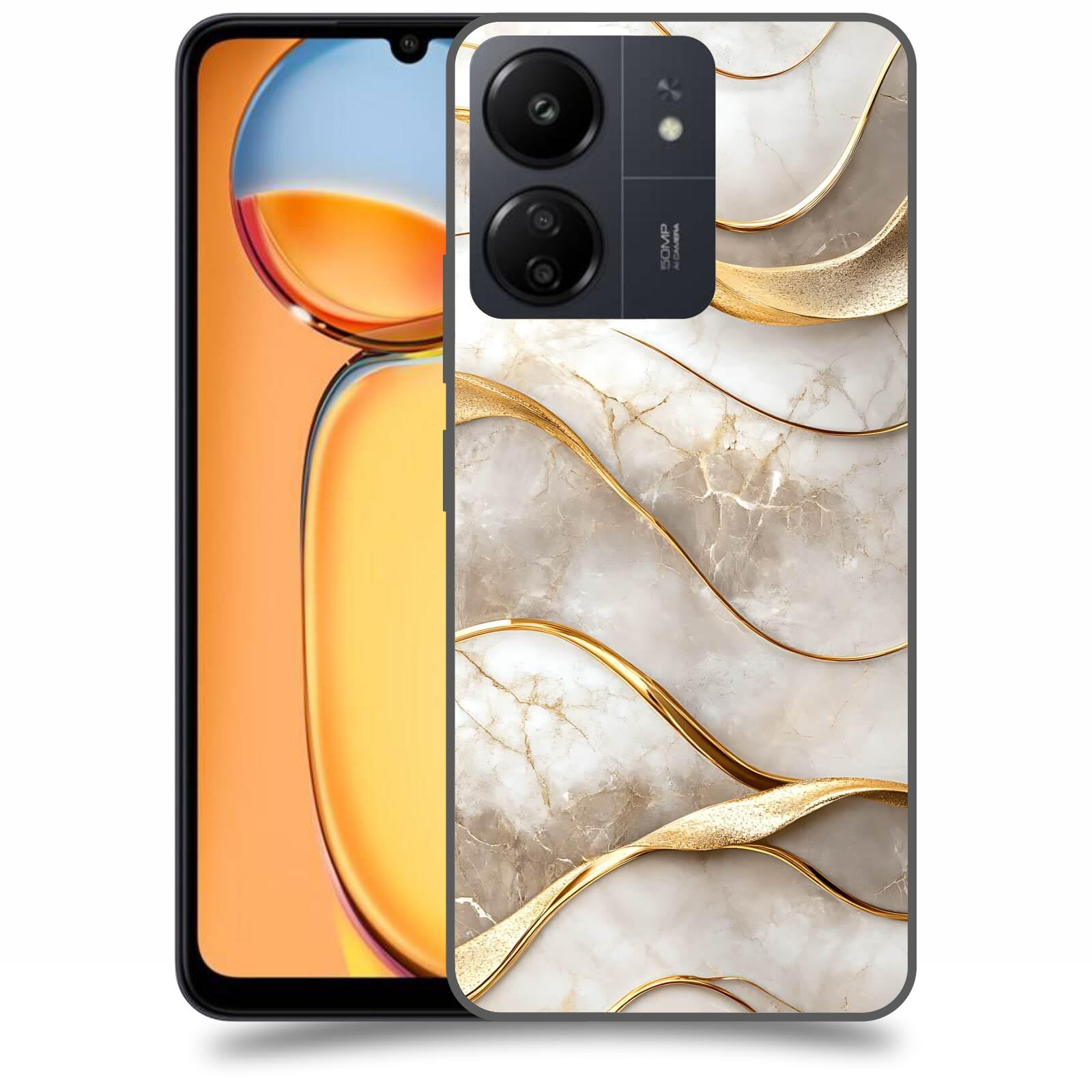 ACOVER Kryt na mobil Xiaomi Redmi 13C 4G  Elegantní plynutí