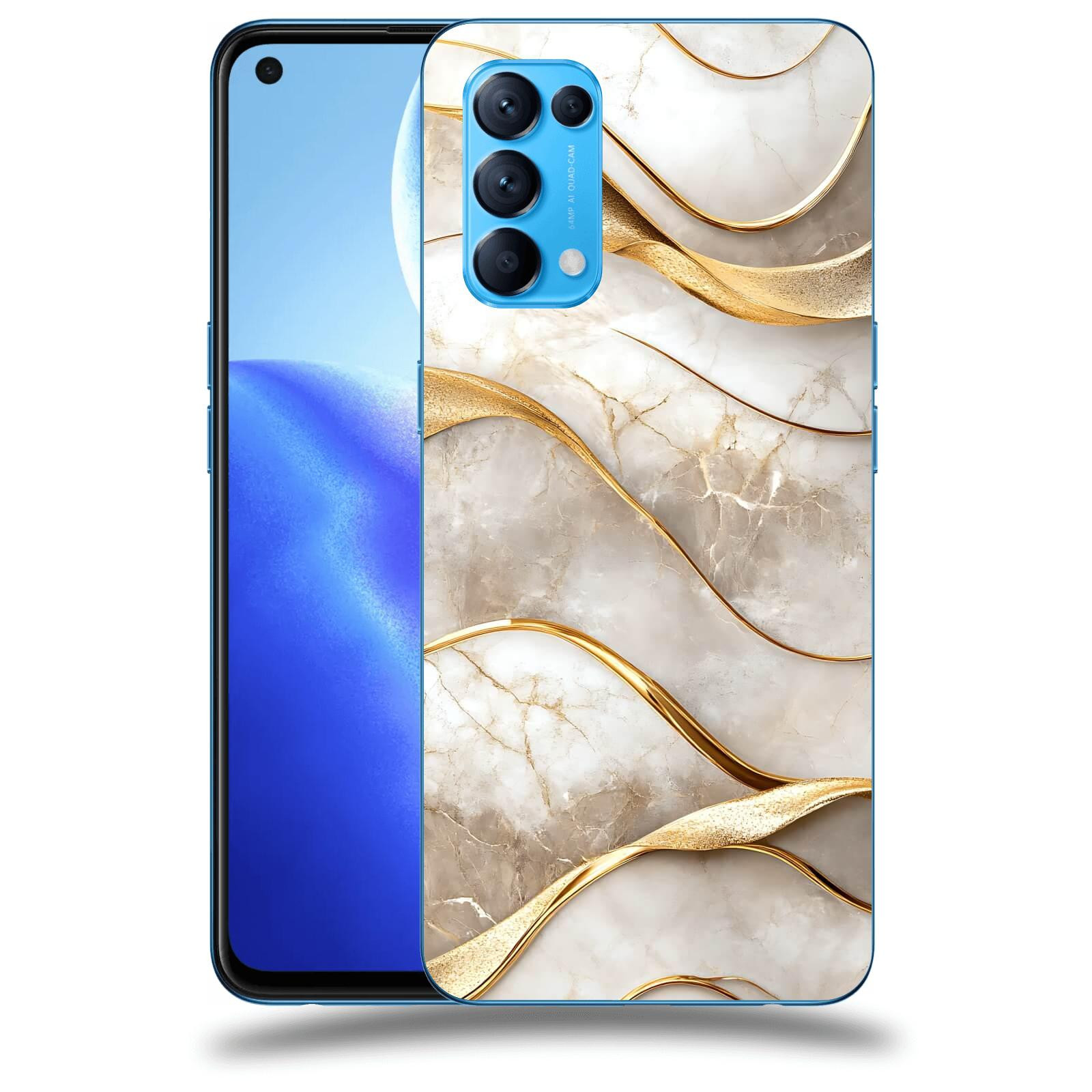 ACOVER Kryt na mobil OPPO Reno 5 5G - Elegantní plynutí