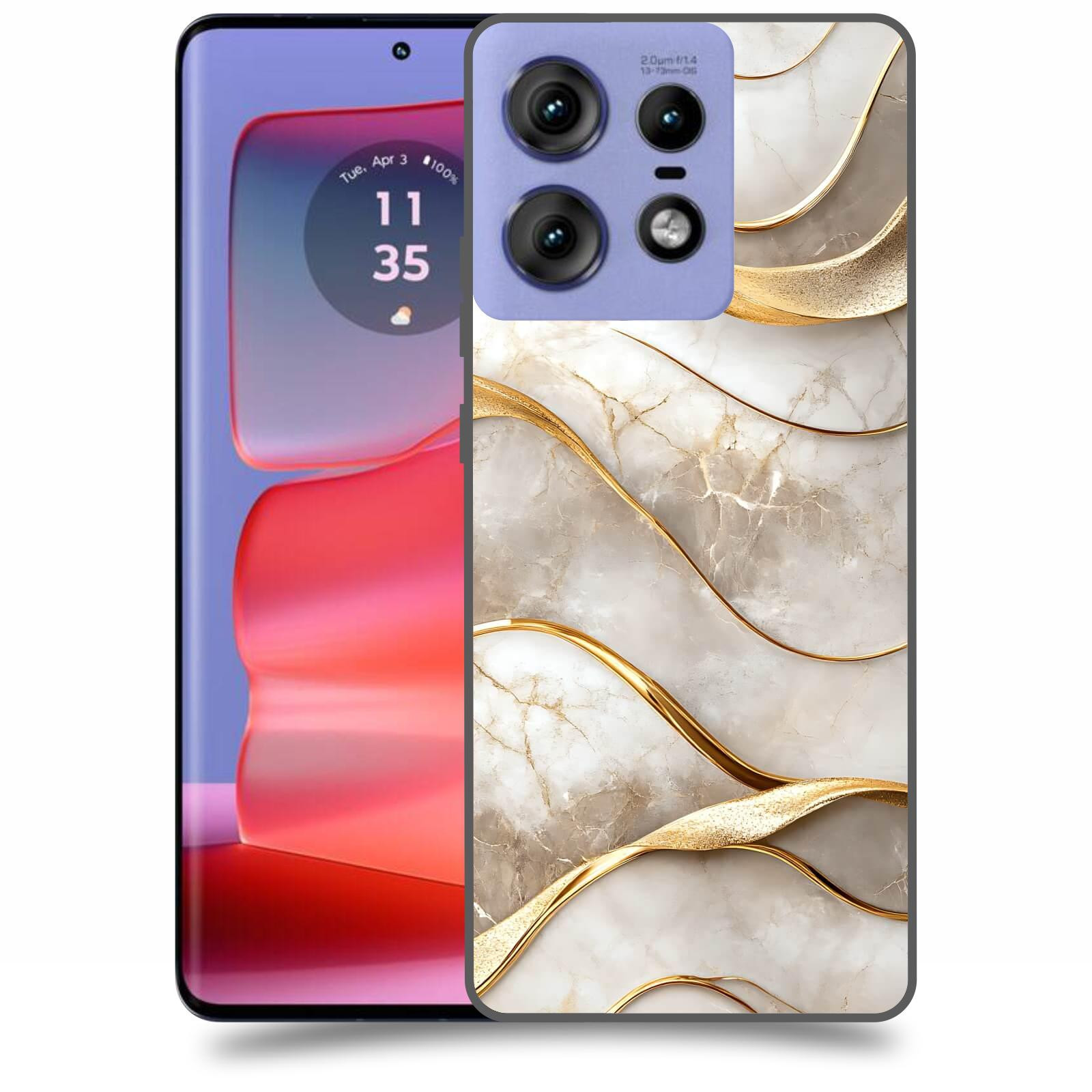 ACOVER Kryt na mobil Motorola Edge 50 Pro - Elegantní plynutí