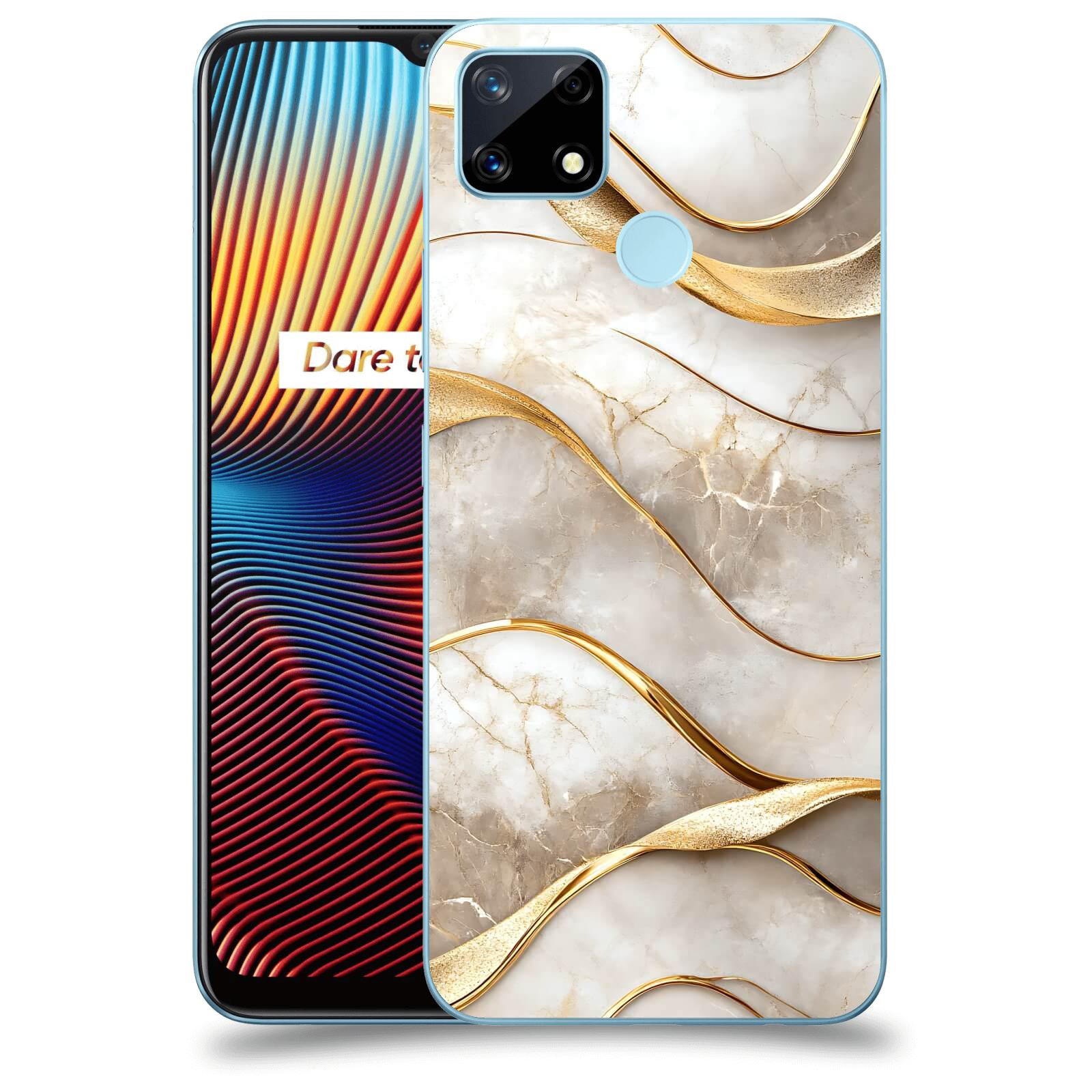 ACOVER Kryt na mobil Realme 7i - Elegantní plynutí