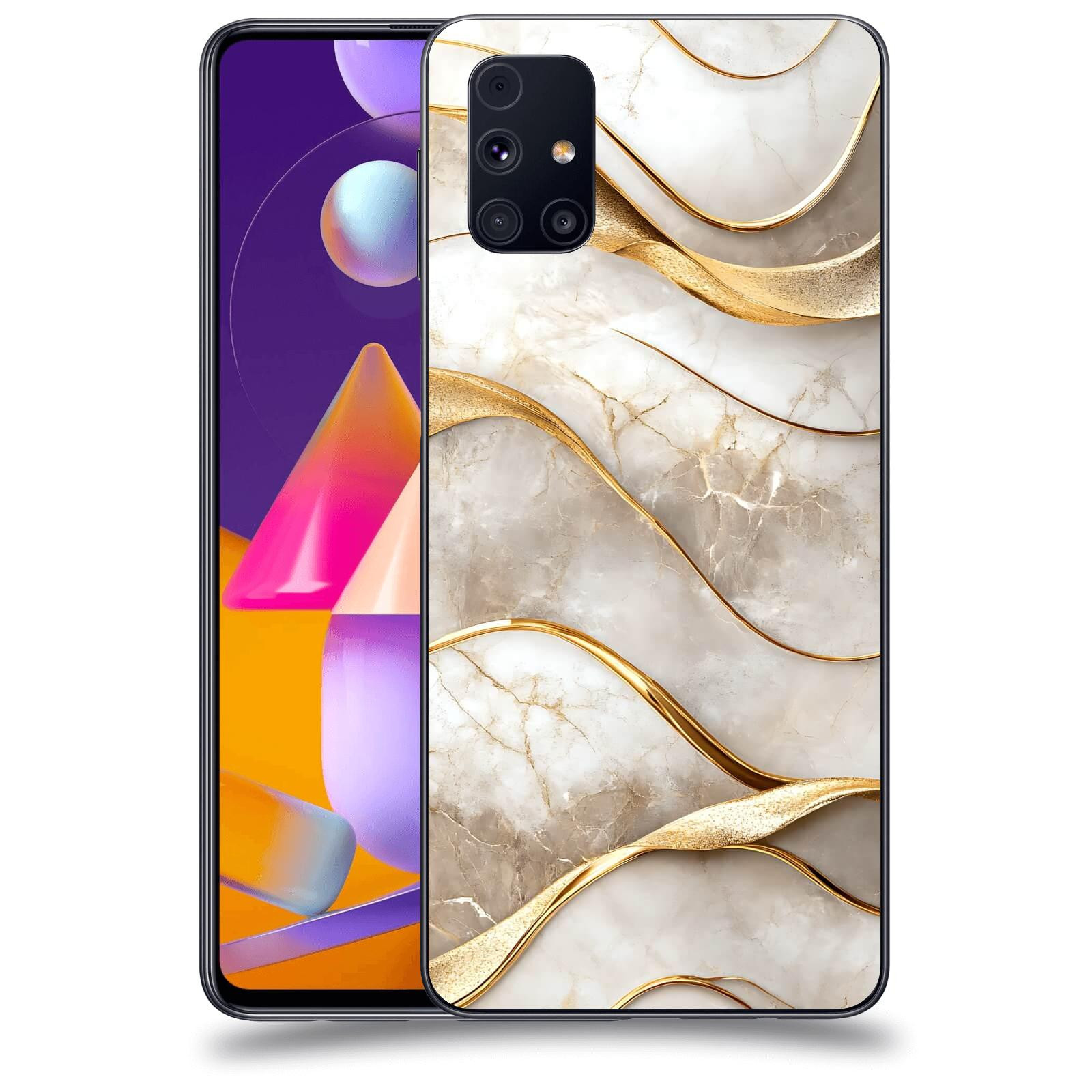 ACOVER Kryt na mobil Samsung Galaxy M31s - Elegantní plynutí