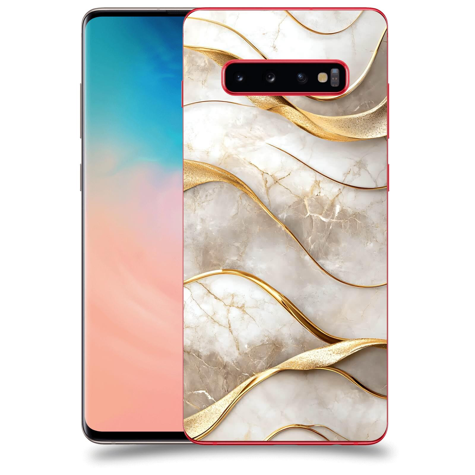 ACOVER Kryt na mobil Samsung Galaxy S10 Plus G975 - Elegantní plynutí