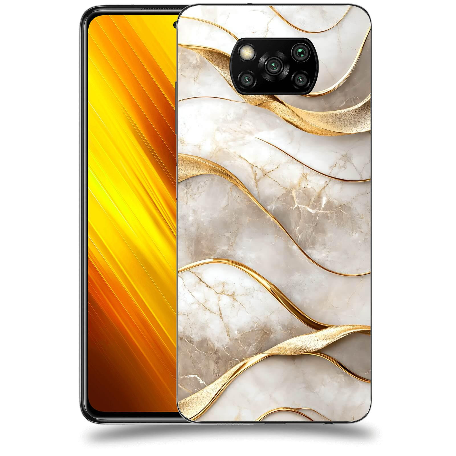 ACOVER Kryt na mobil Xiaomi Poco X3 - Elegantní plynutí