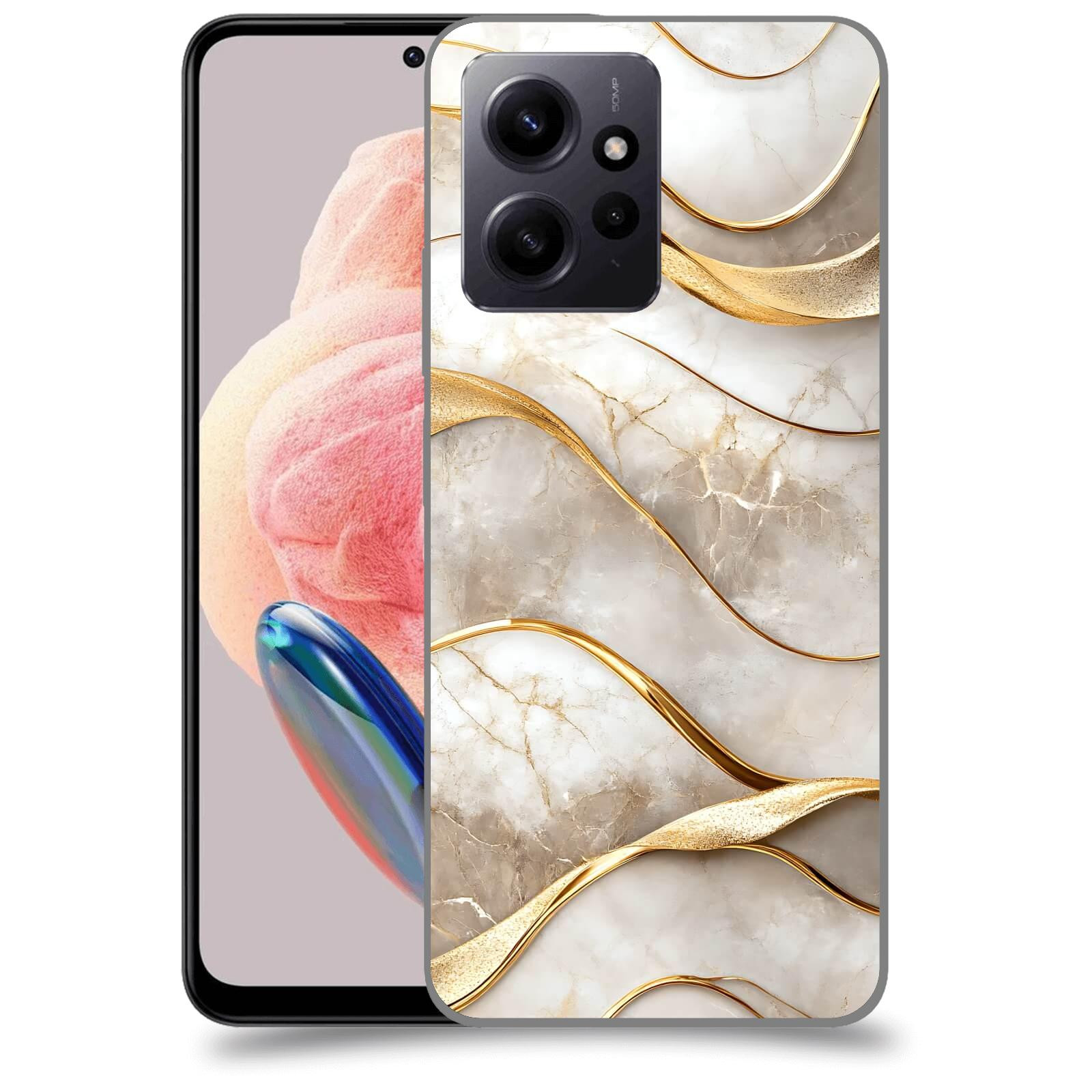 ACOVER Kryt na mobil Xiaomi Redmi Note 12 4G - Elegantní plynutí