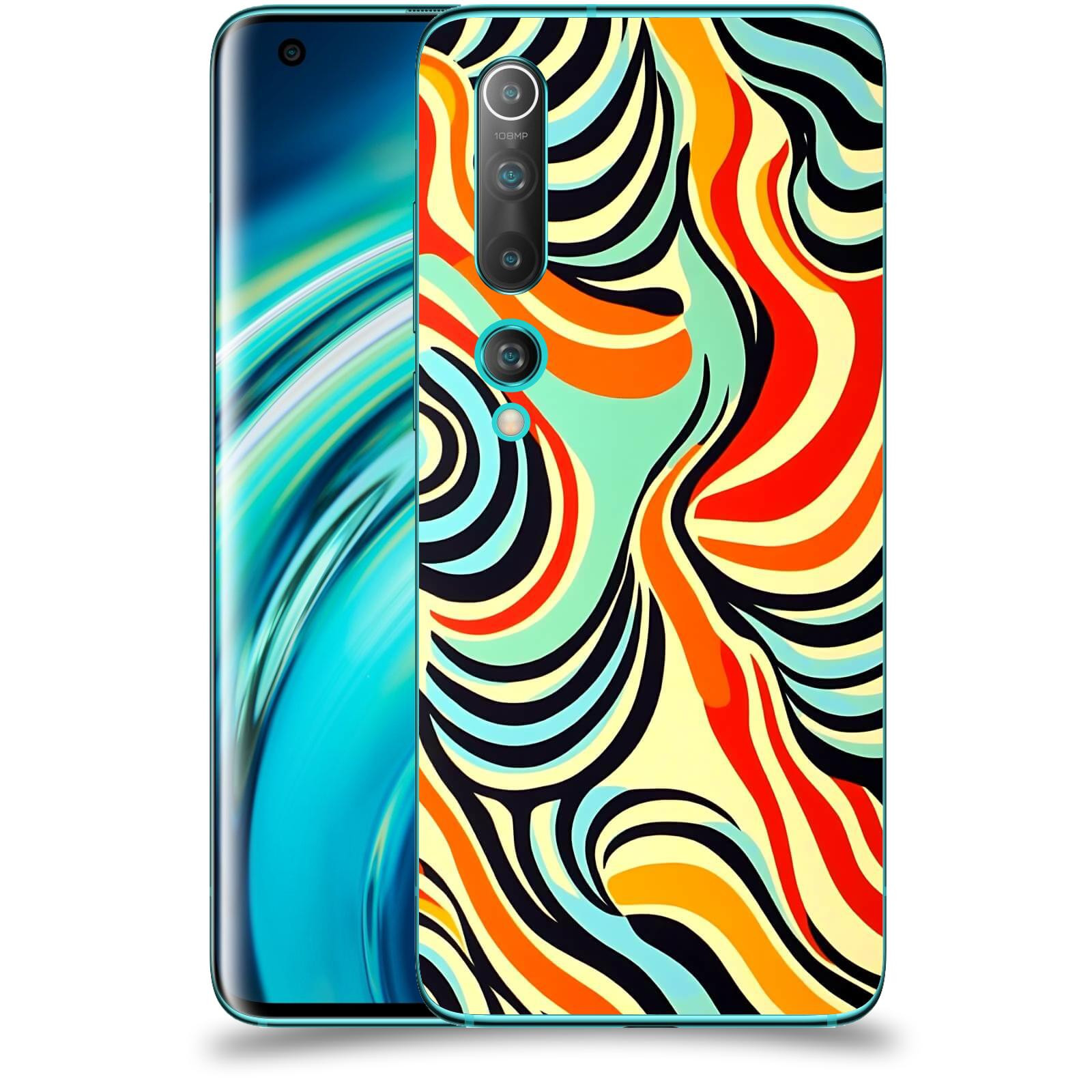 ACOVER Kryt na mobil Xiaomi Mi 10 - Dynamické proudy