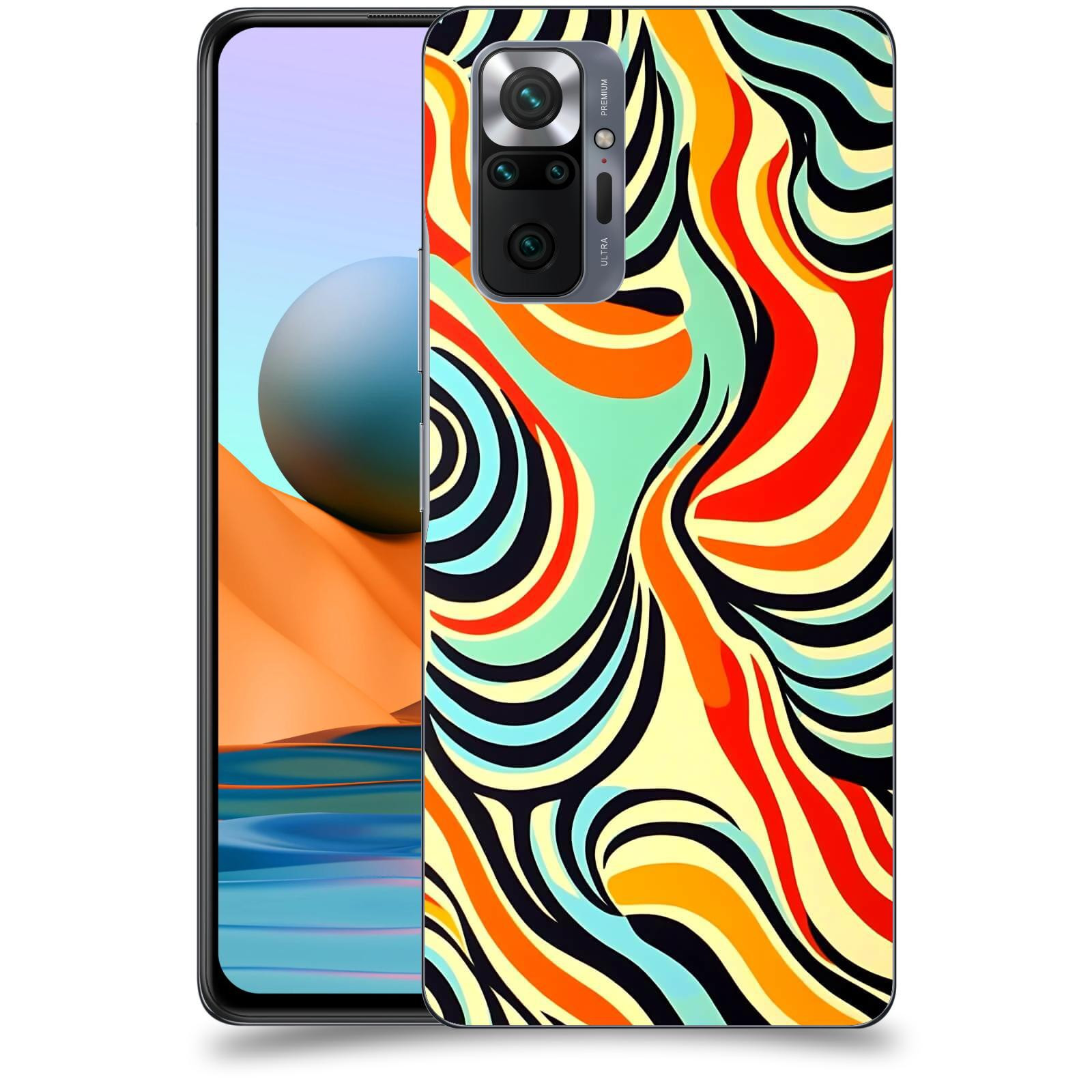 ACOVER Kryt na mobil Xiaomi Redmi Note 10 Pro - Dynamické proudy
