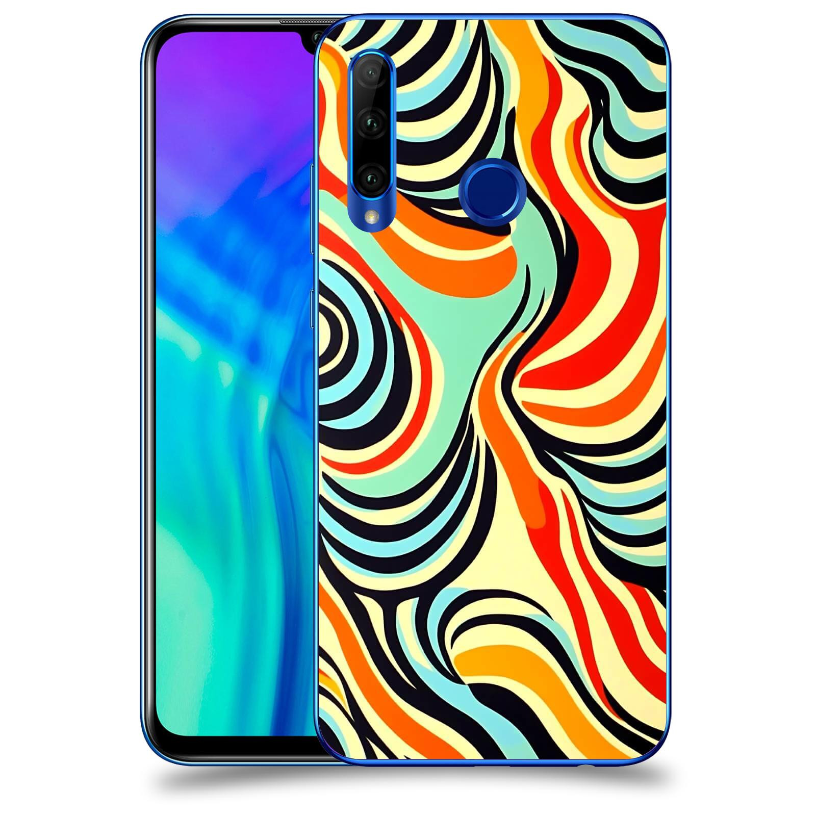 ACOVER Kryt na mobil Honor 20 Lite - Dynamické proudy