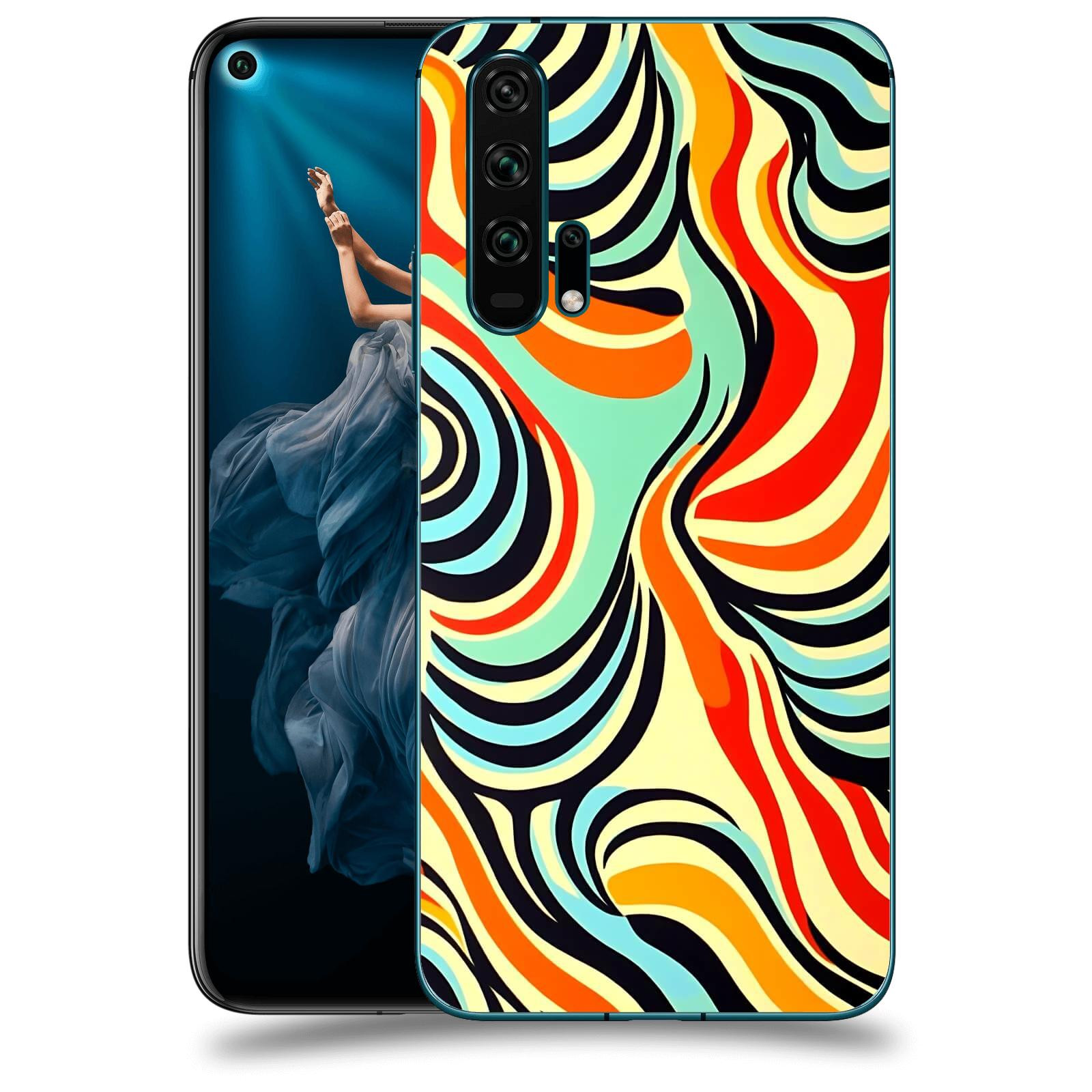 ACOVER Kryt na mobil Honor 20 Pro - Dynamické proudy